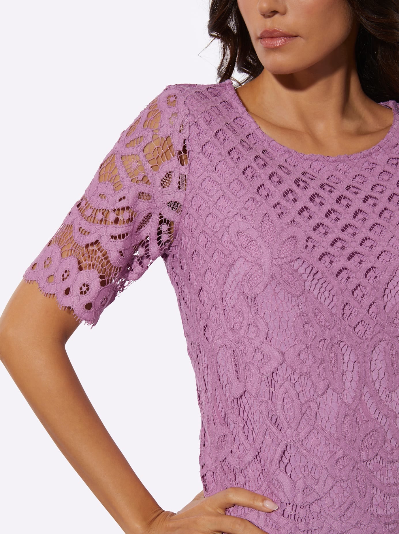 creation L Spitzenshirt »Spitzenshirt« 1 tlg.