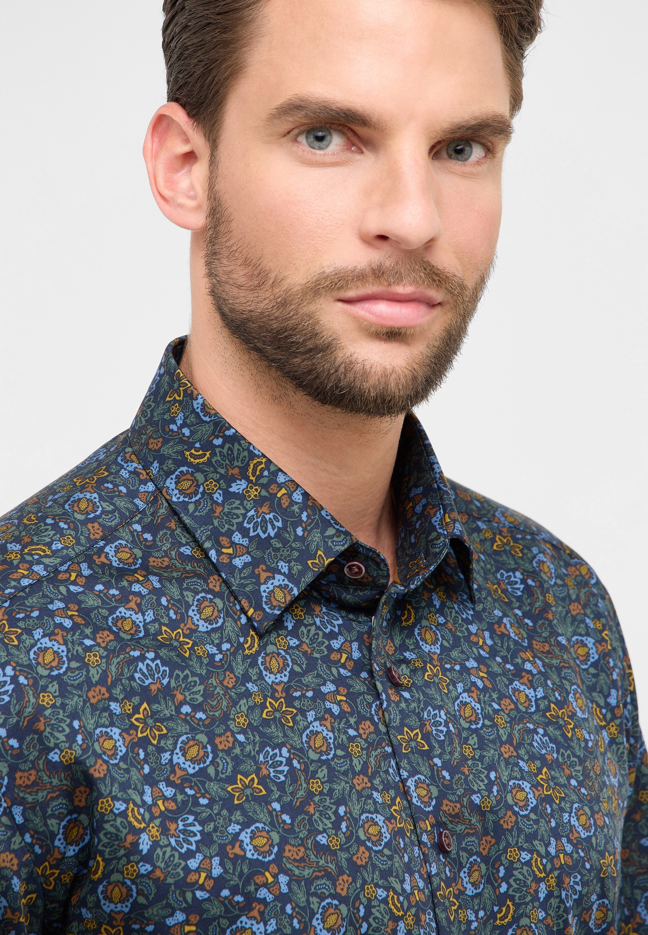 Eterna Langarmhemd »COMFORT FIT« NON IRON (bügelfrei)