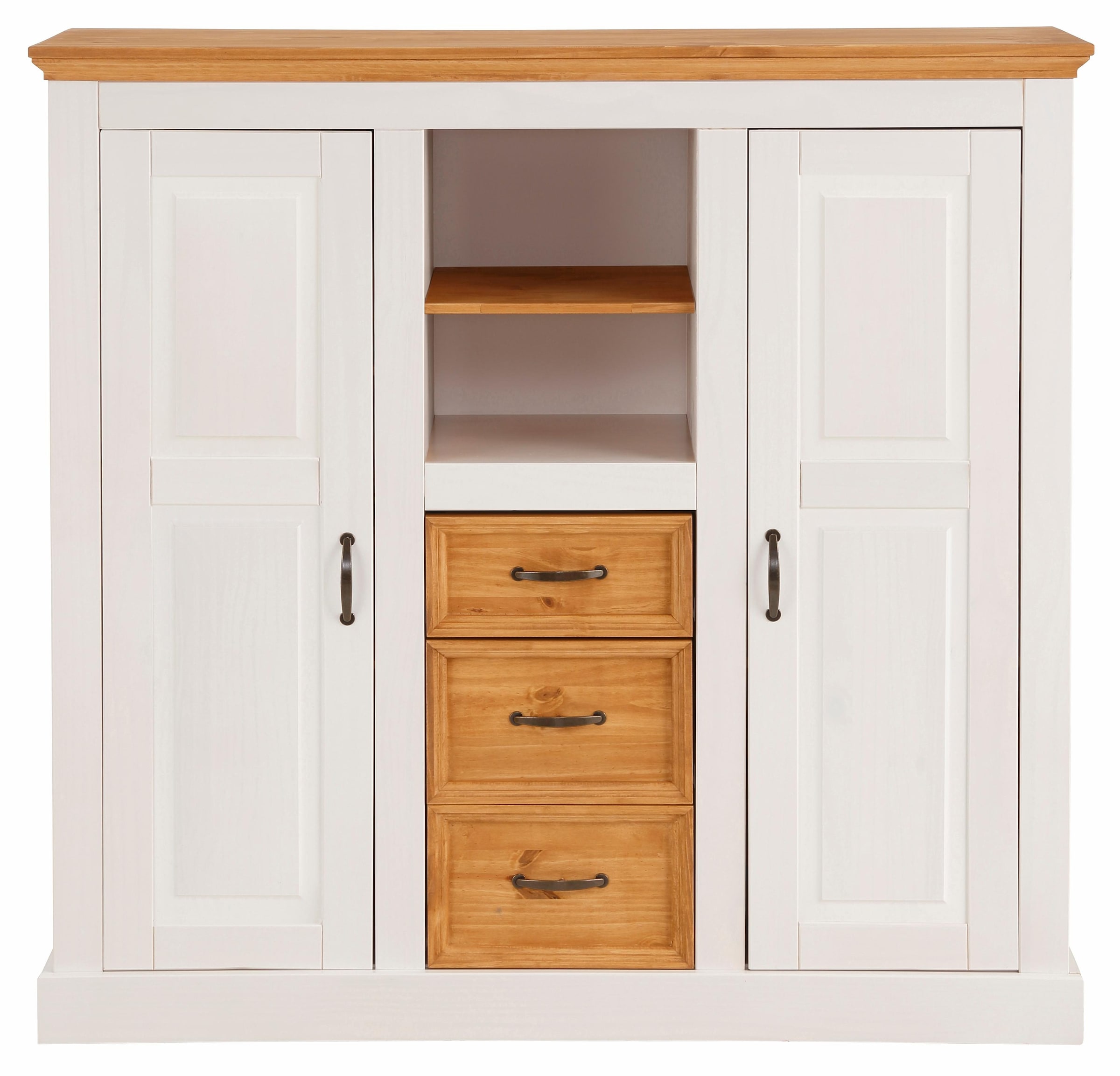 GOODproduct Highboard »Selma« Stauraumschrank, Breite 130 cm