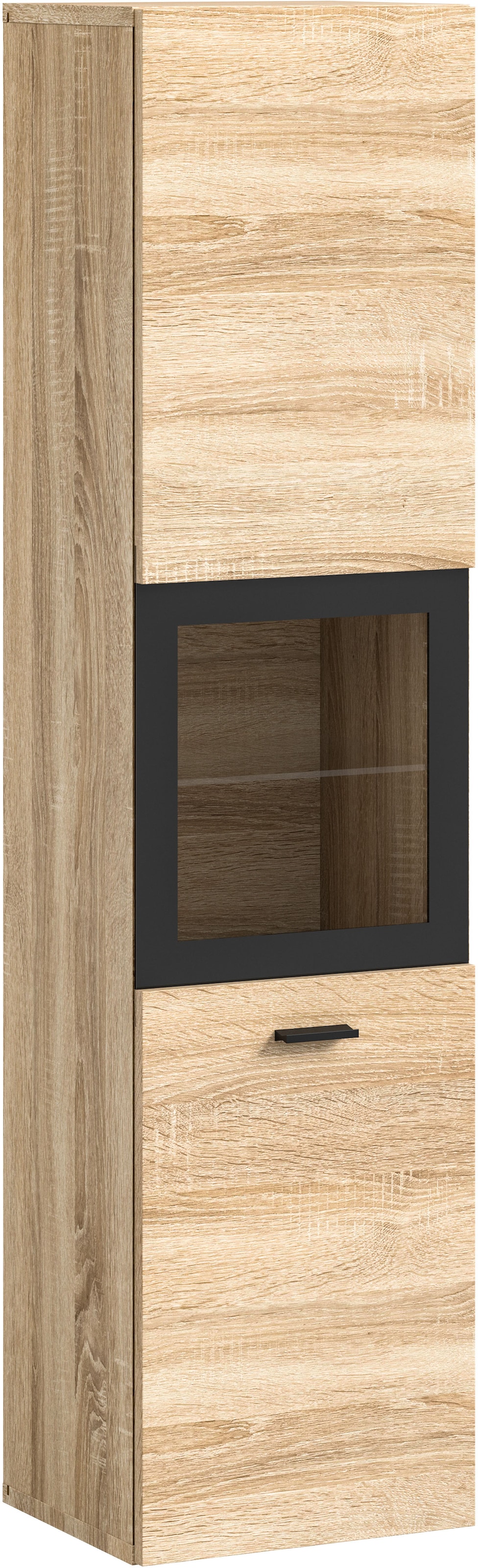 welltime Armoire haute »Tampa, Höhe 125cm, hängend oder stehend montierbar« Badschrank, Bad-Hängeschrank, Badezimmer, Bad-Möbel