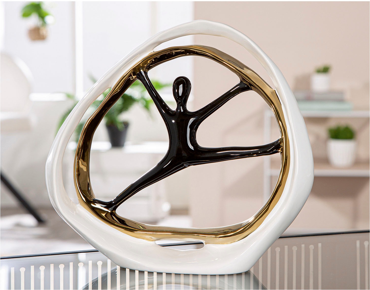 GILDE Objet décoratif »Dekoobjekt Olymp weiss H. 25 cm«