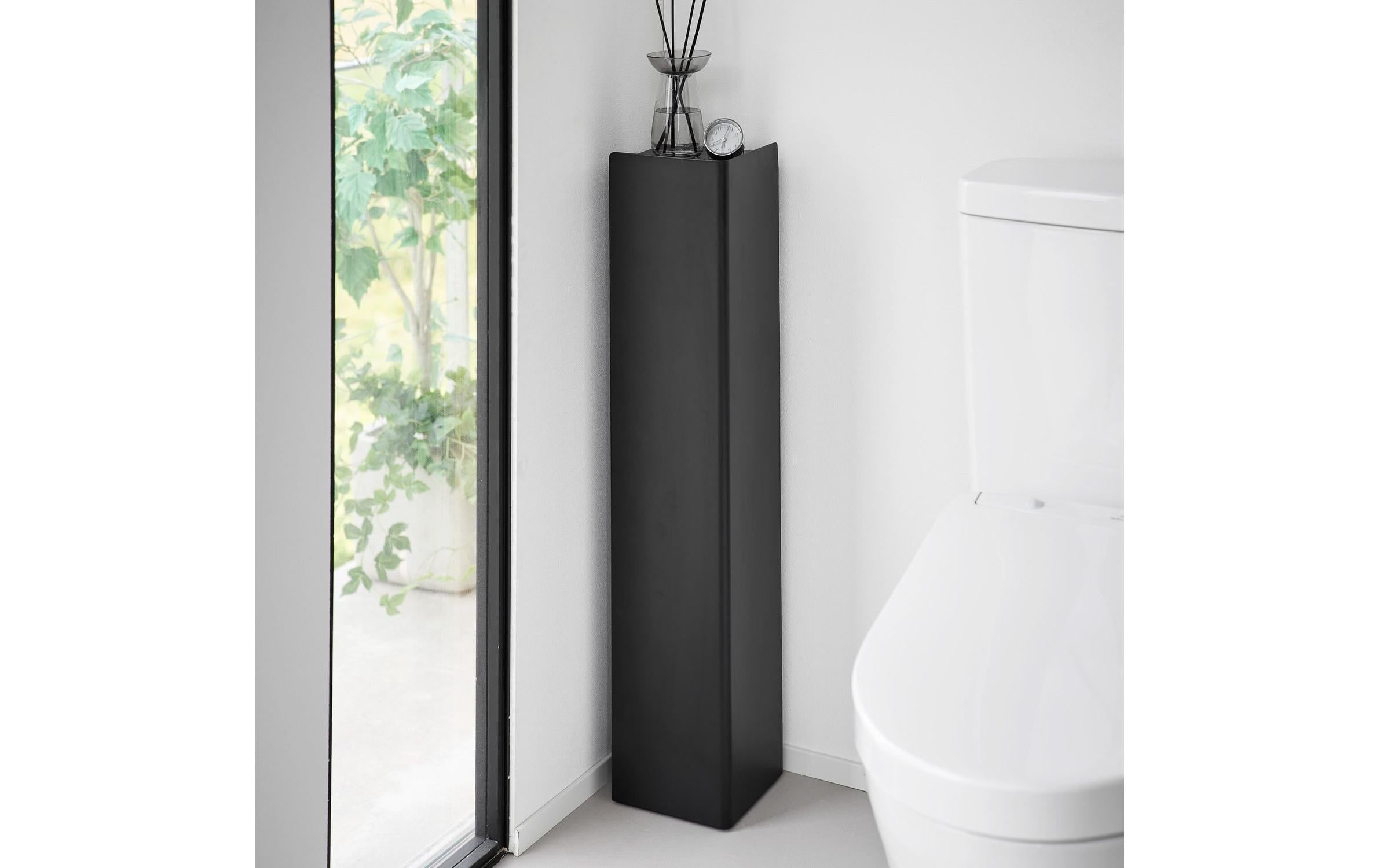 Yamazaki Toilettenpapierhalter »Tower mit Rollen 16 x 80.5 cm«