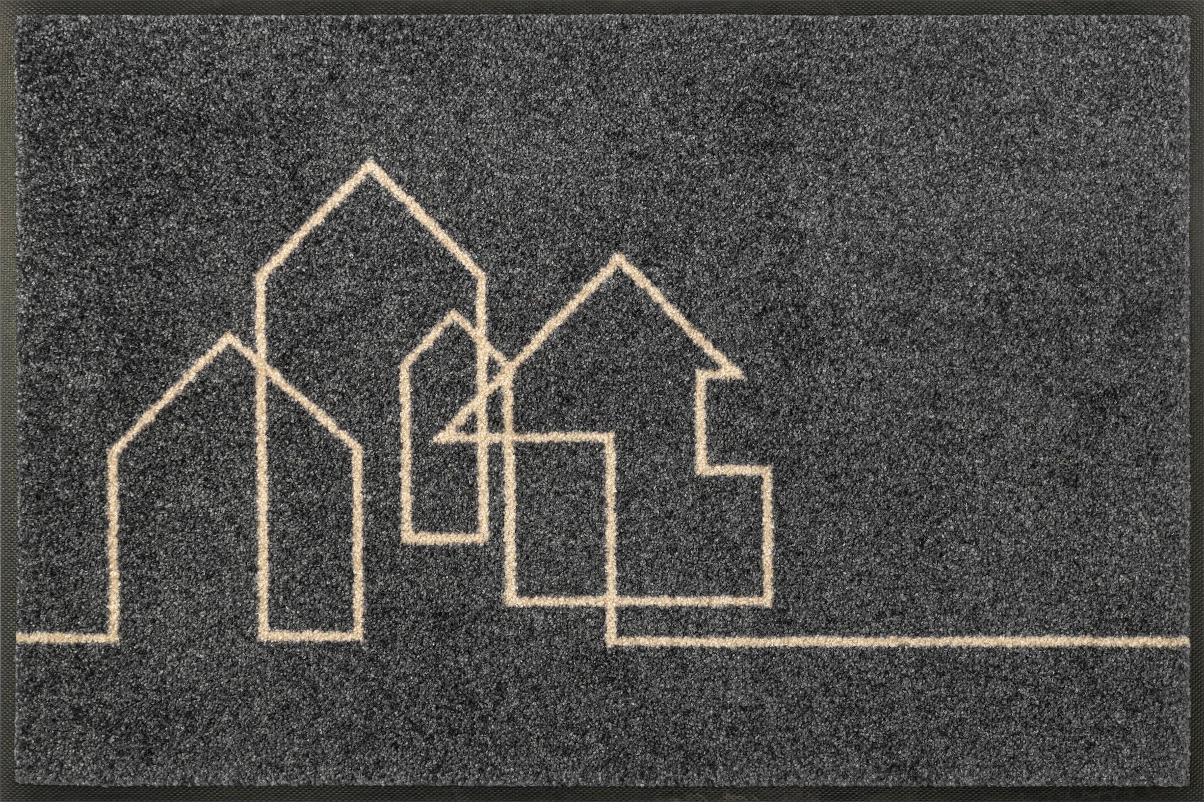 wash+dry by Kleen-Tex Fussmatte »Linestreet« rechteckig 7 mm Höhe