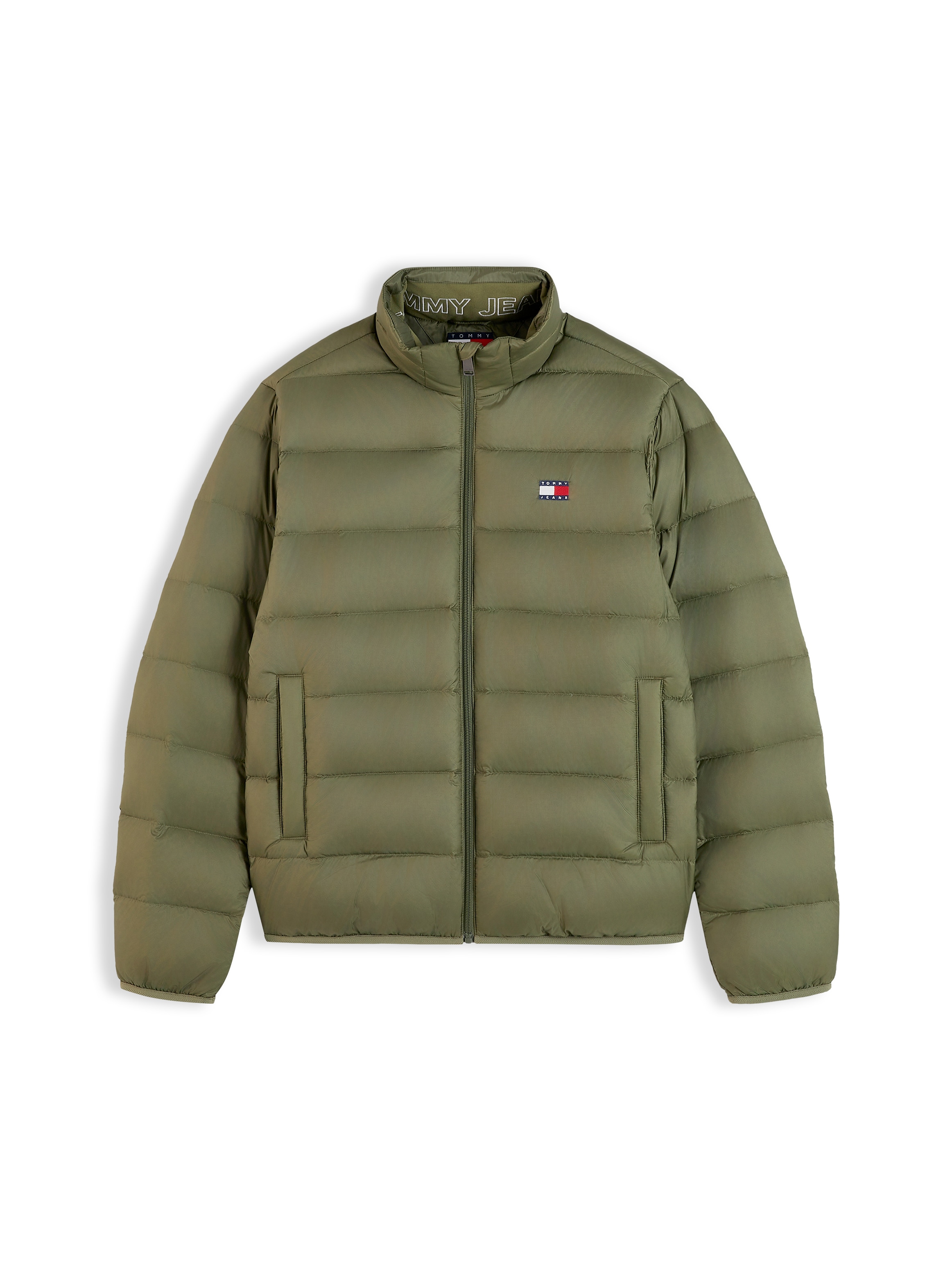 Tommy Jeans Veste matelassée »LIGHT DOWN PACKBL JACKET« sans capuche coupe régulière avec col montant
