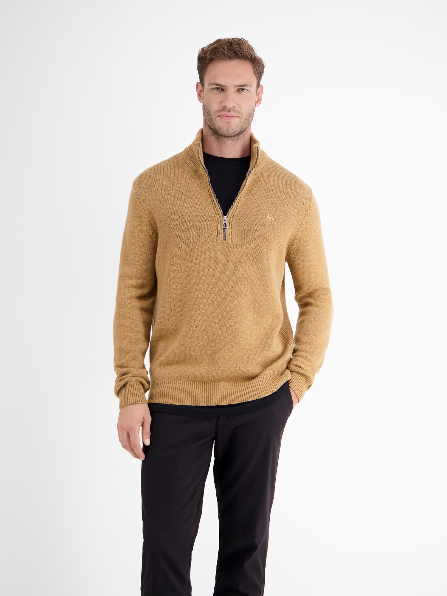 LERROS Troyer »LERROS Schurwoll-Stricktroyer mit Kaschmiranteil«
