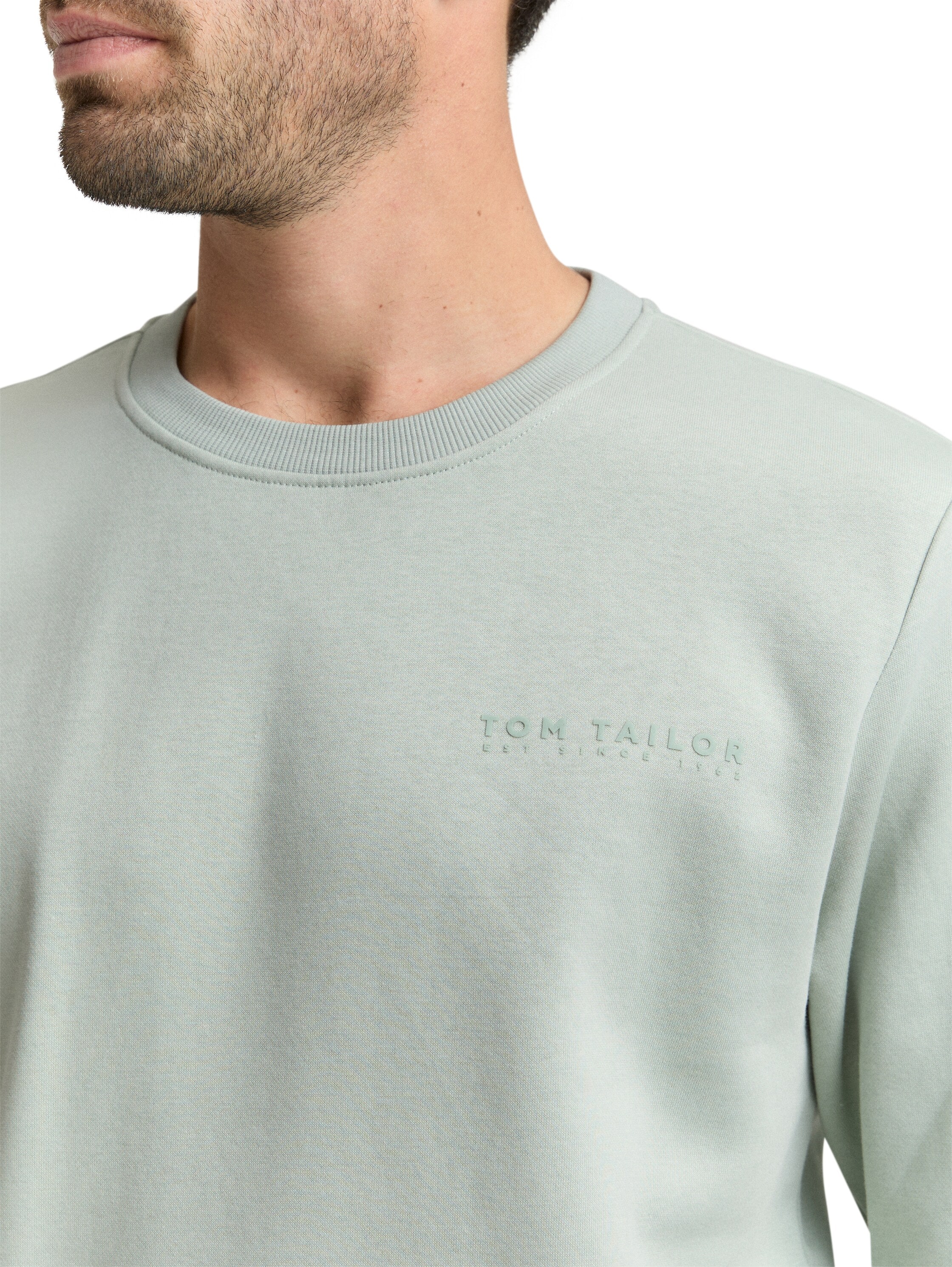 TOM TAILOR Sweatshirt , mit Logo Stickerei
