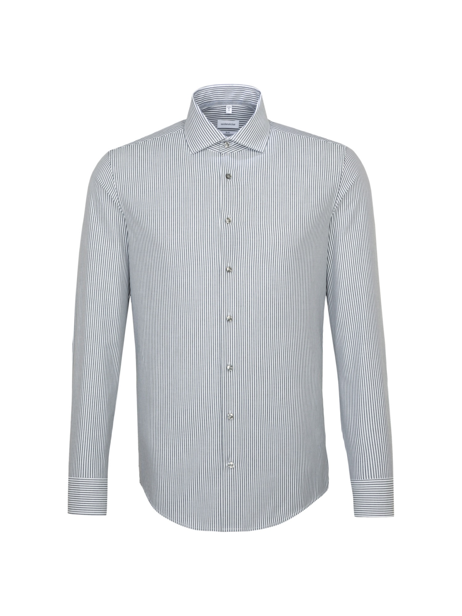 seidensticker Businesshemd »Slim« Slim Langarm Kentkragen Streifen
