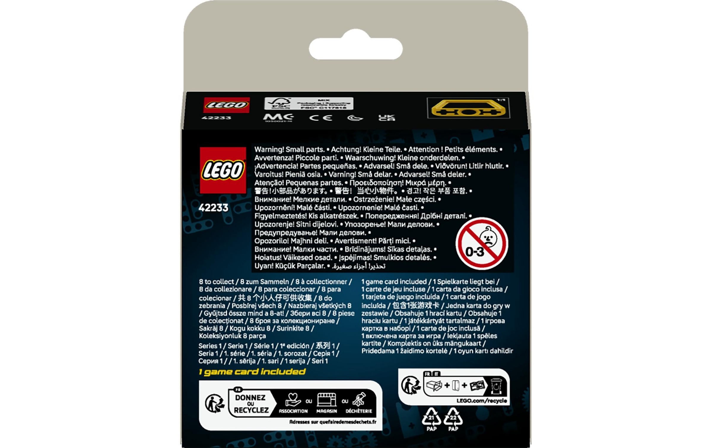 LEGO® Pions de construction »Technic Mächtige Maschinen 42233 Technic Bausatz Fahrzeug«
