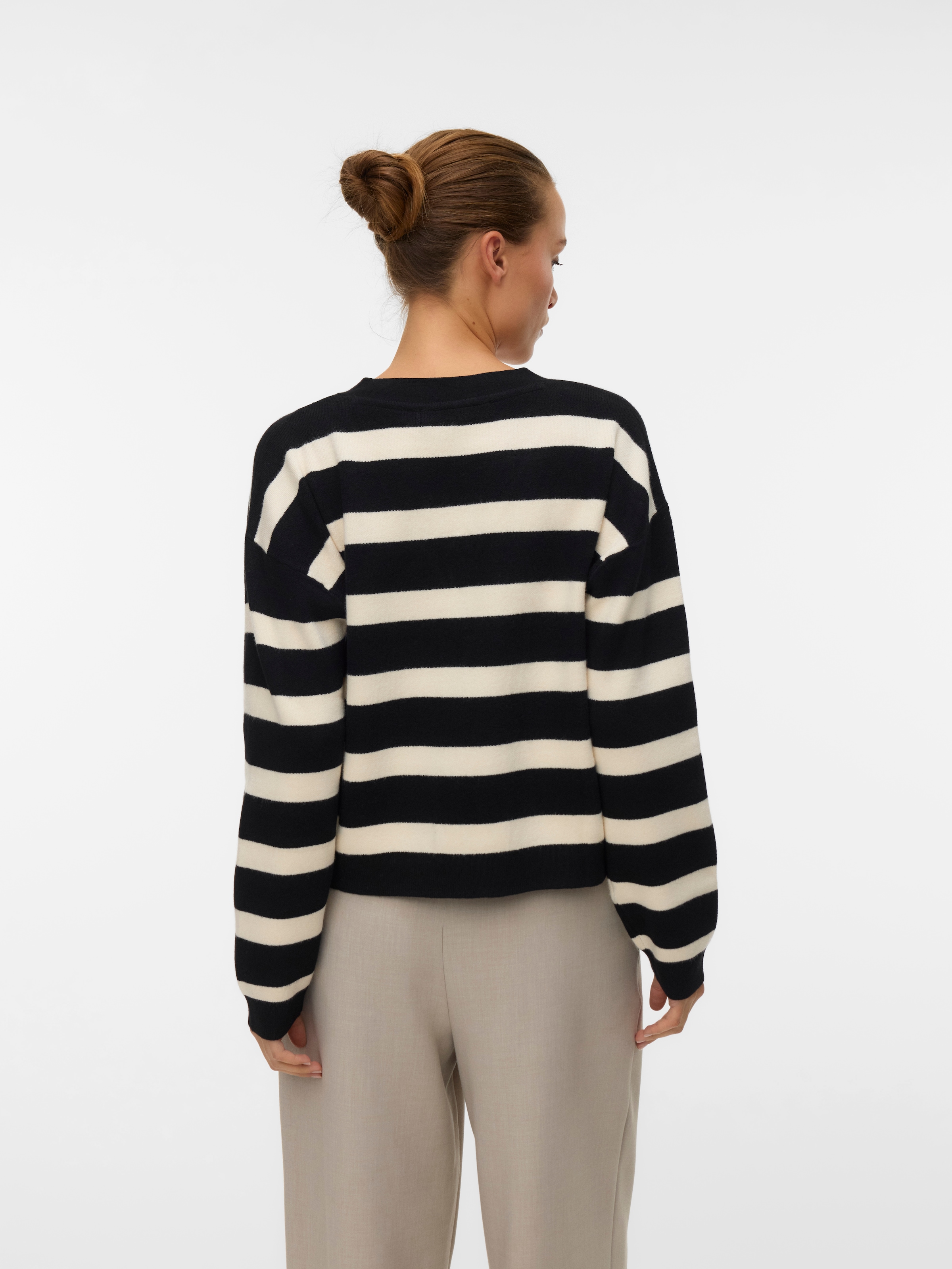 Vero Moda Veste en tricot »VMSABA FULL NEEDLE LS V-NECK CARDI NOOS«