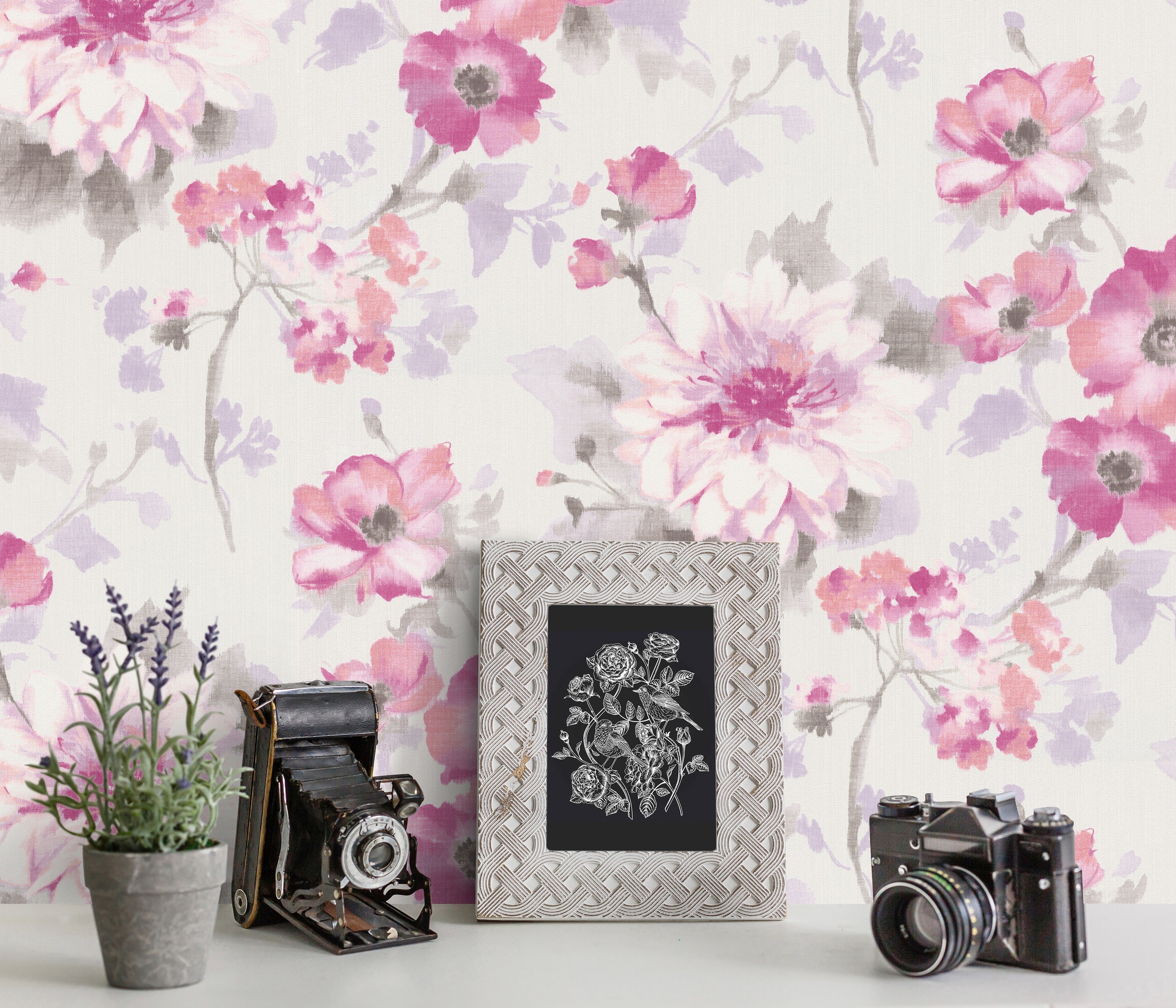 Fashion for walls Papier peint intissé »Fashion for Walls« 10,05 x 0,53m floral, Muster