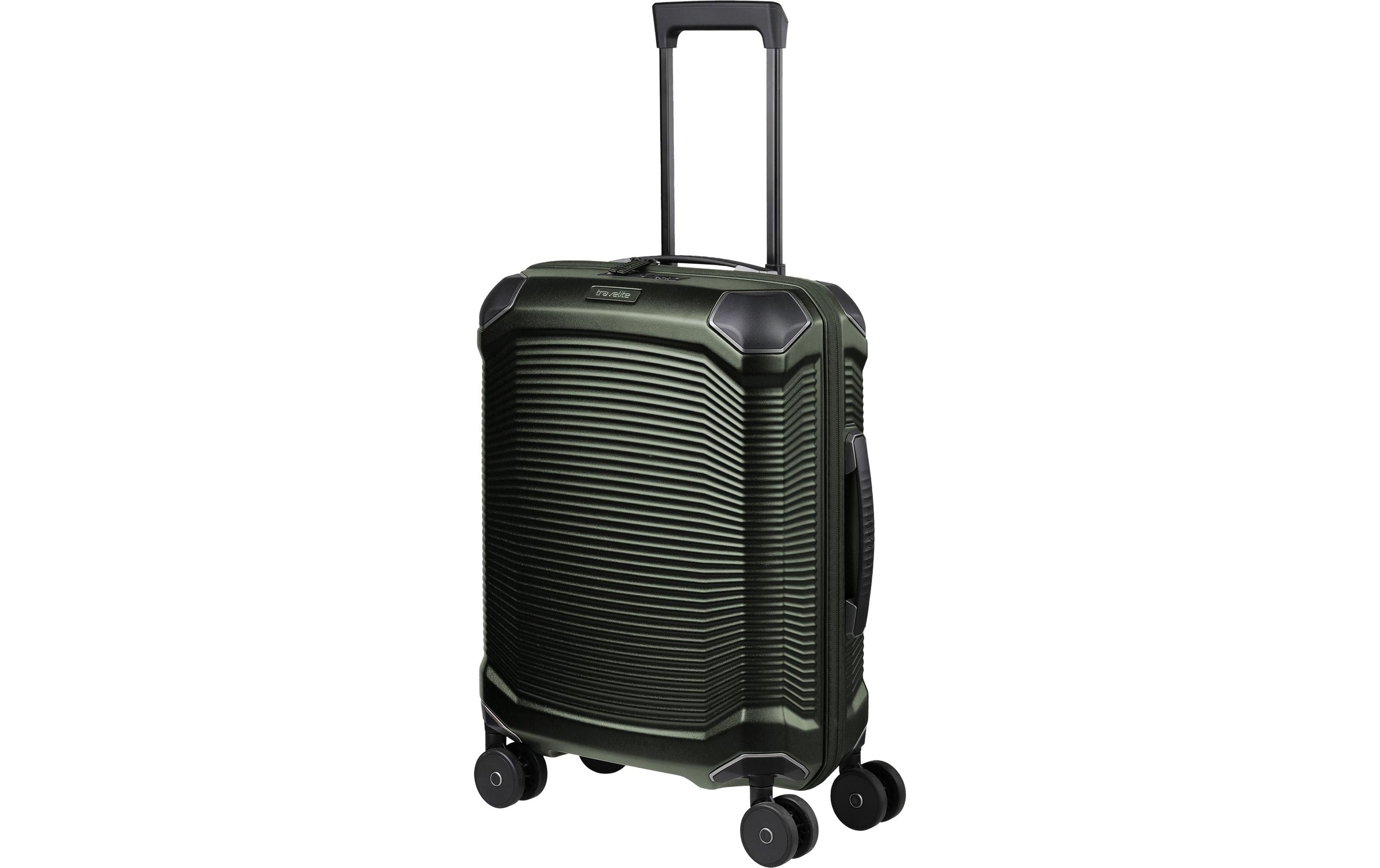 travelite Trolley »MILLENNIUM Reisekoffer Hartschale« 37 litre 4 Rollen aus leichtem Polycarbonat mit stabiler Bauweise und Innenaufteilung