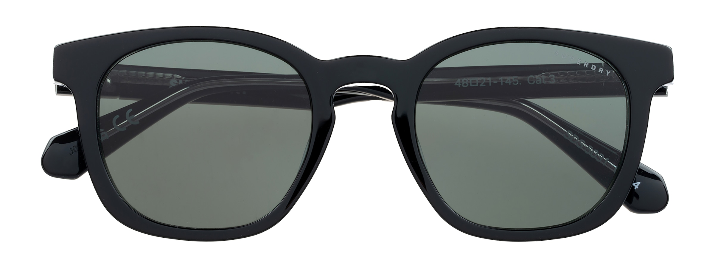 Superdry Lunettes de soleil »Modell 996091« Form Rund, Logoschriftzug auf Bügel, Kunststofffassung