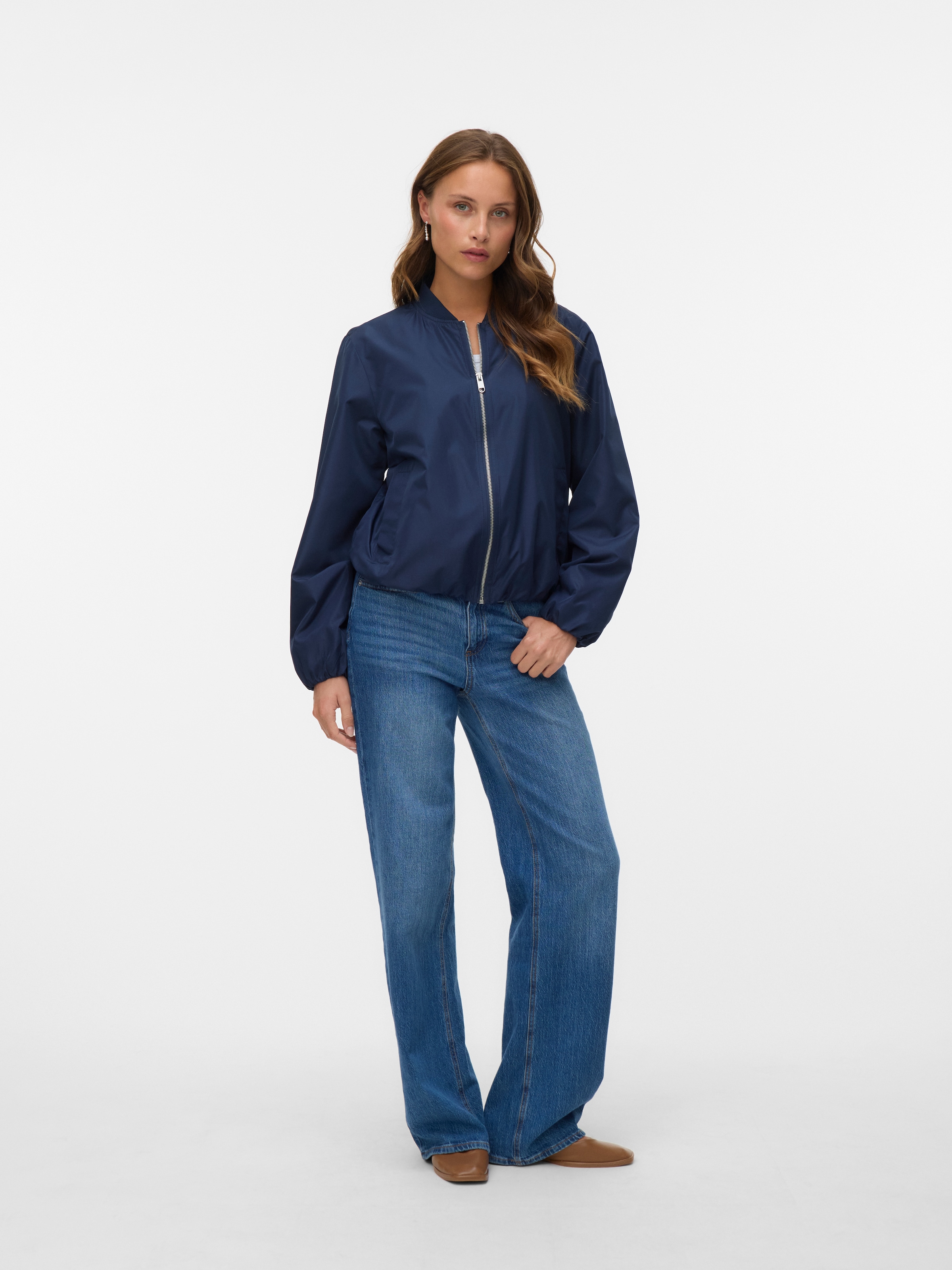Vero Moda Veste d'extérieur »VMLEE SHORT BOMBER JACKET GA« ohne Kapuze