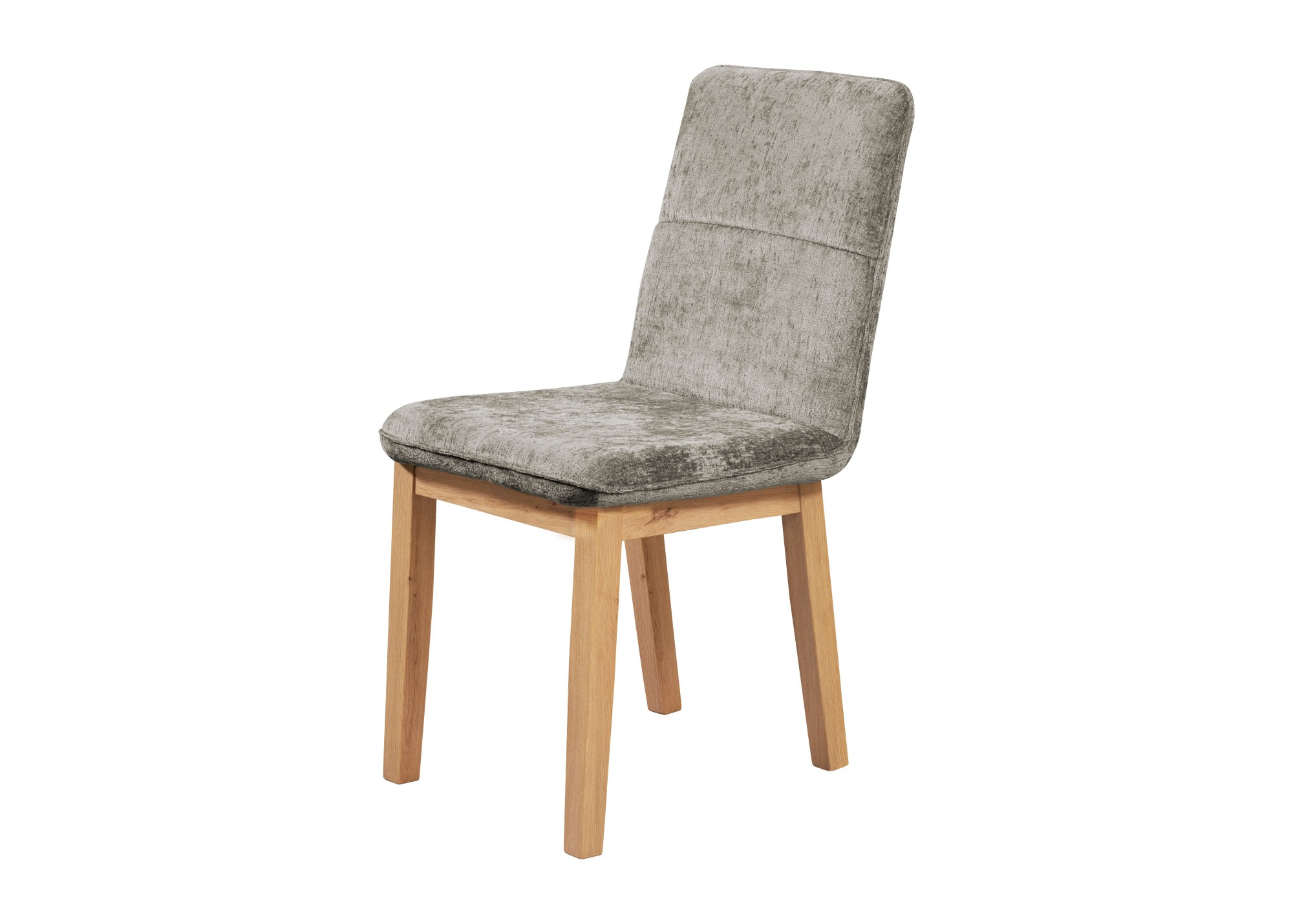 Home affaire 4-Fussstuhl »Louise Polsterstuhl, Ess-Stuhl« (Set) 2 Stk.Gestell und Beine aus massiver Eiche modernes Landhaus