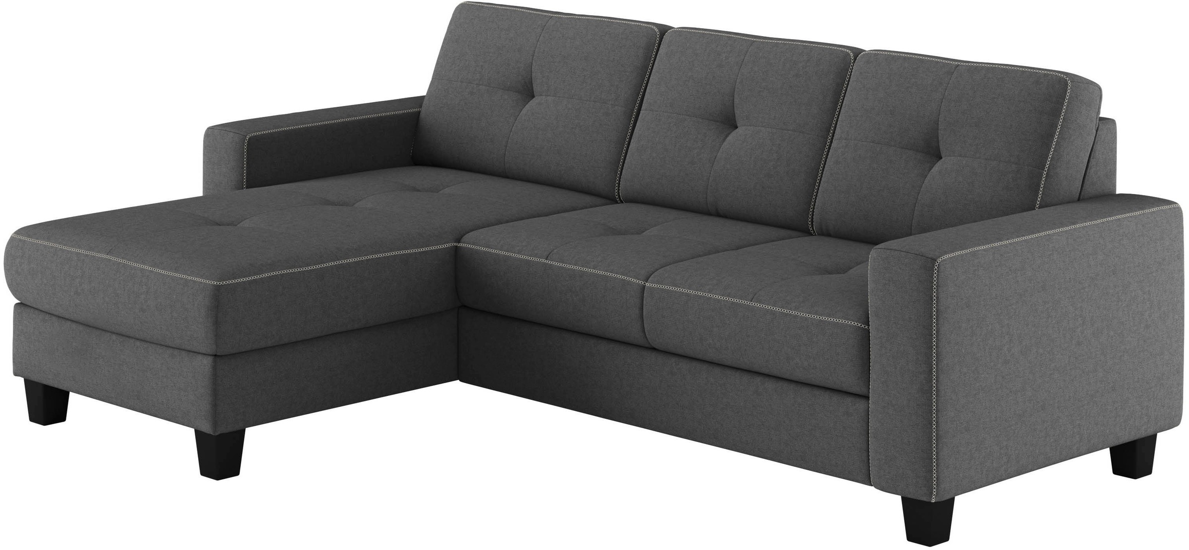 GOODproduct Ecksofa »Varese« wahlweise mit Schlaffunktion und Bettkasten
