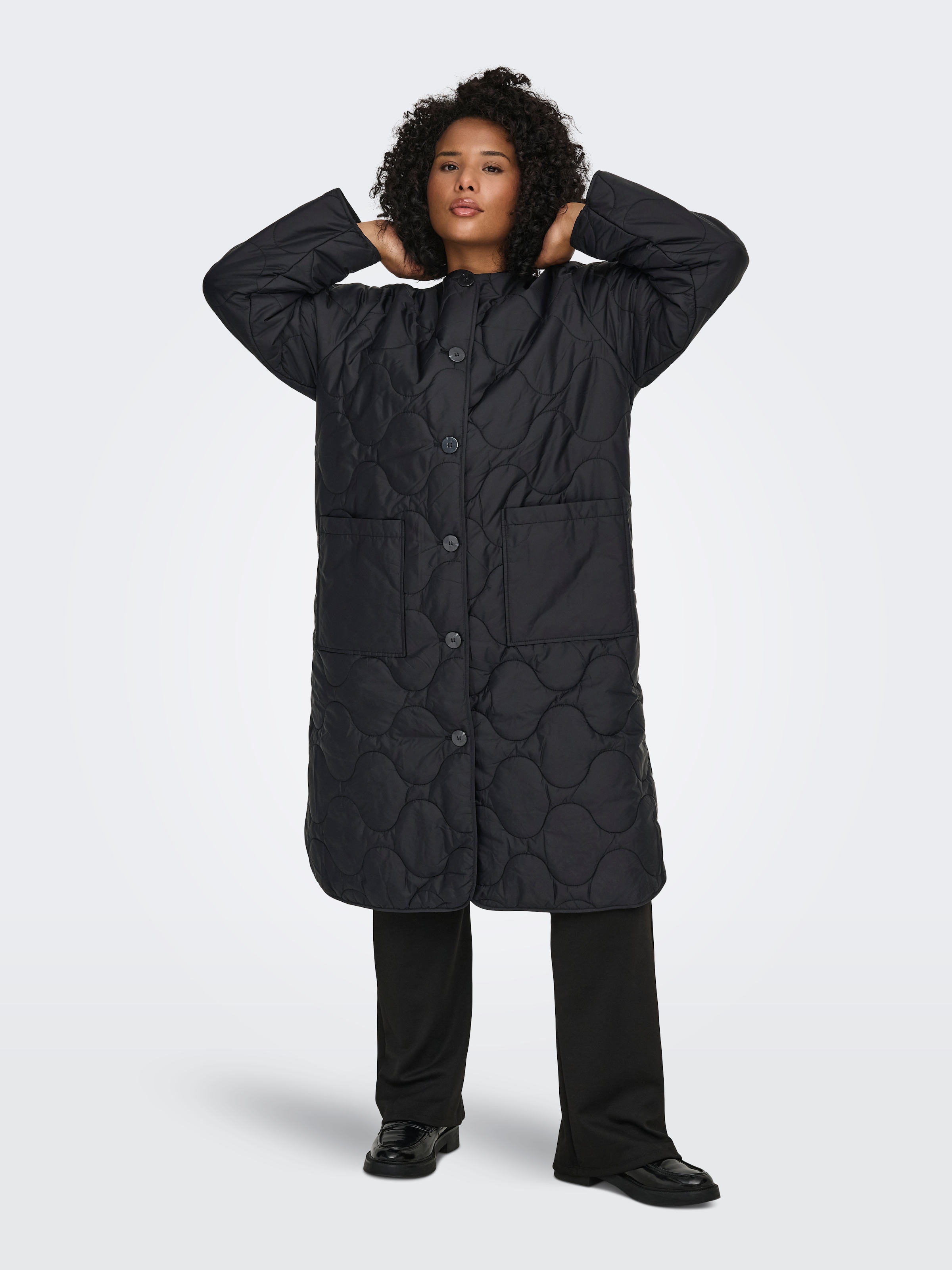 ONLY CARMAKOMA Manteau matelassé »CARSANDY LIFE QUILT X-LONG COAT OTW«
