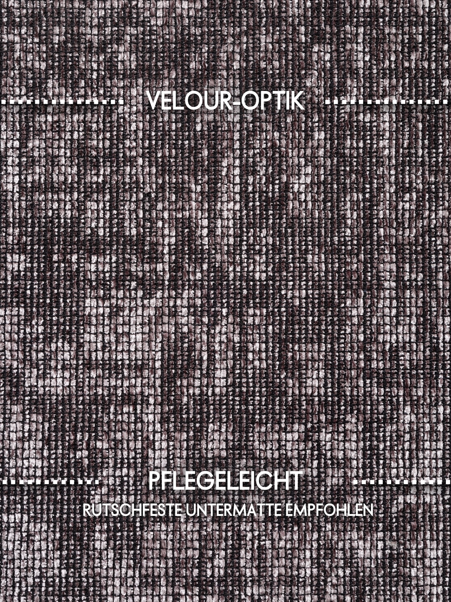 ELLE DECORATION Tapis »Prisma« Rectangulaire 5 mm Höhe Glanz-Effekt, Karo Design, Kachel-Optik, Wohnzimmer, Schlafzimmer,Flur