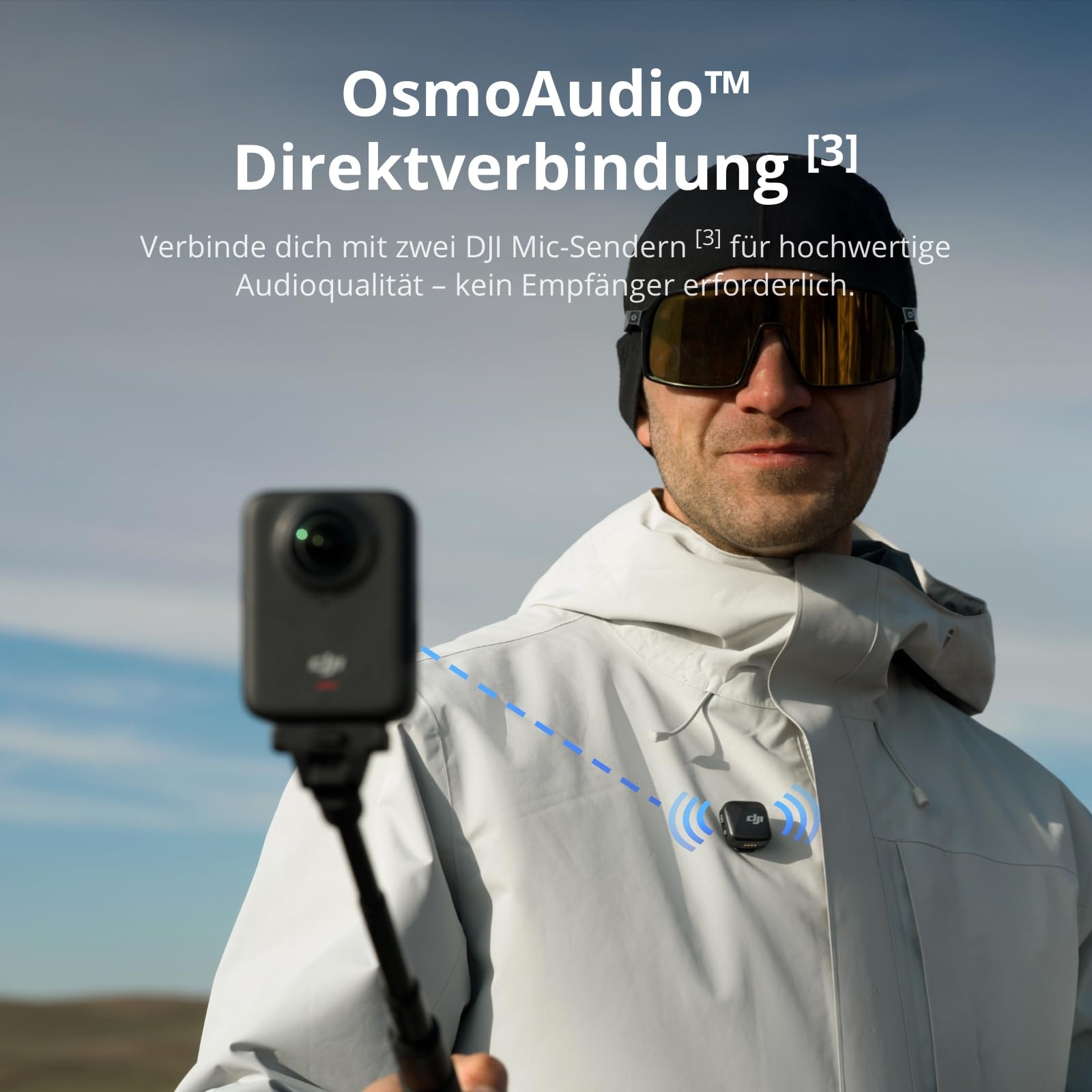 DJI Action-Cam »Osmo 360 Standard Combo« 8K 360°-Kamera