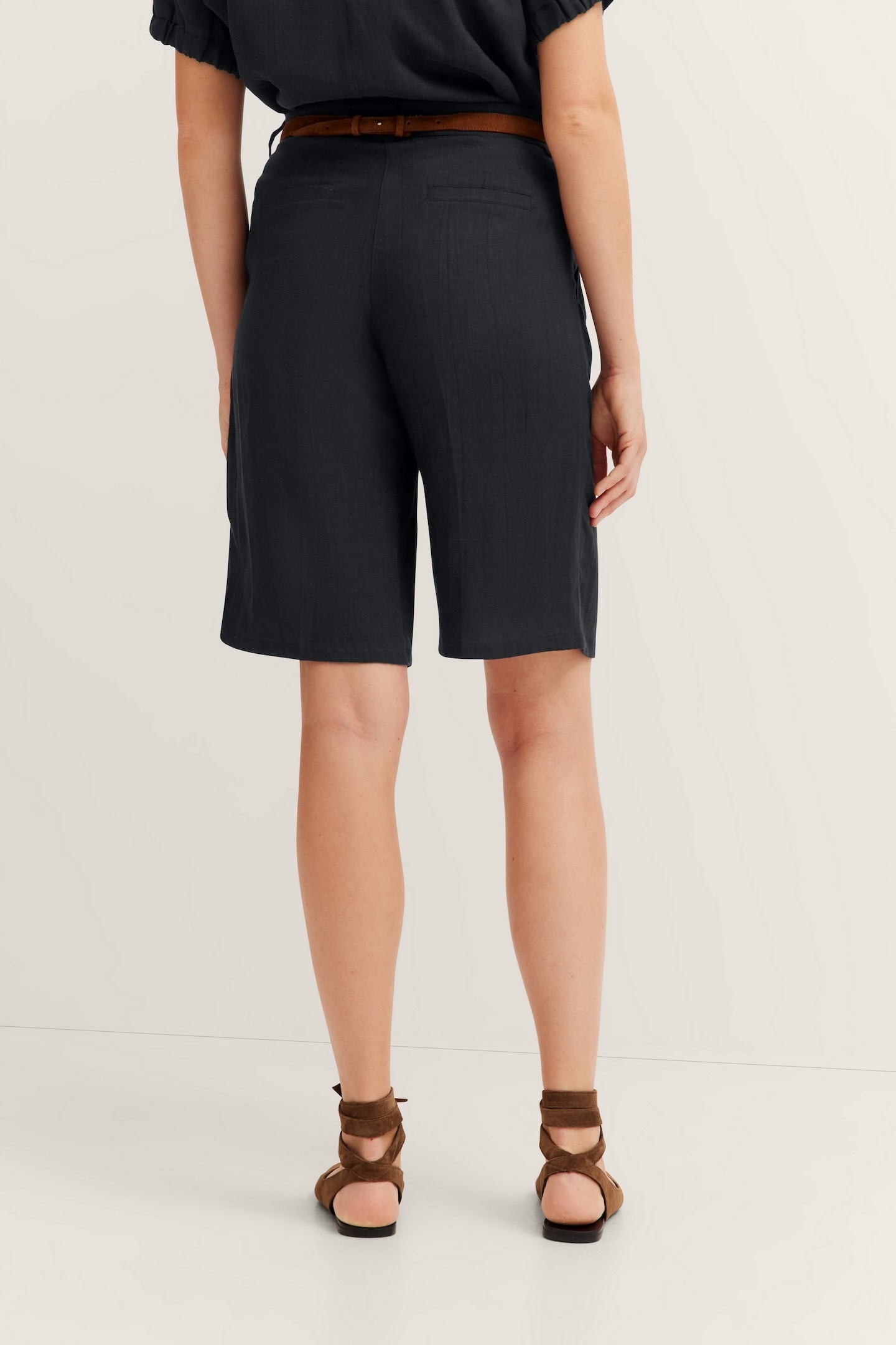 bugatti Shorts  aus Leinen