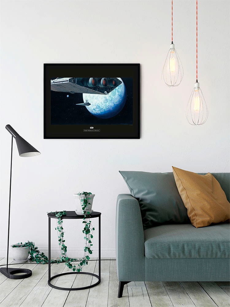 Komar Image »Star Wars Classic RMQ Hoth Orbit« 1 cuis tlg. Wandbild zur Dekoration im Kinderzimmer - ohne Rahmen