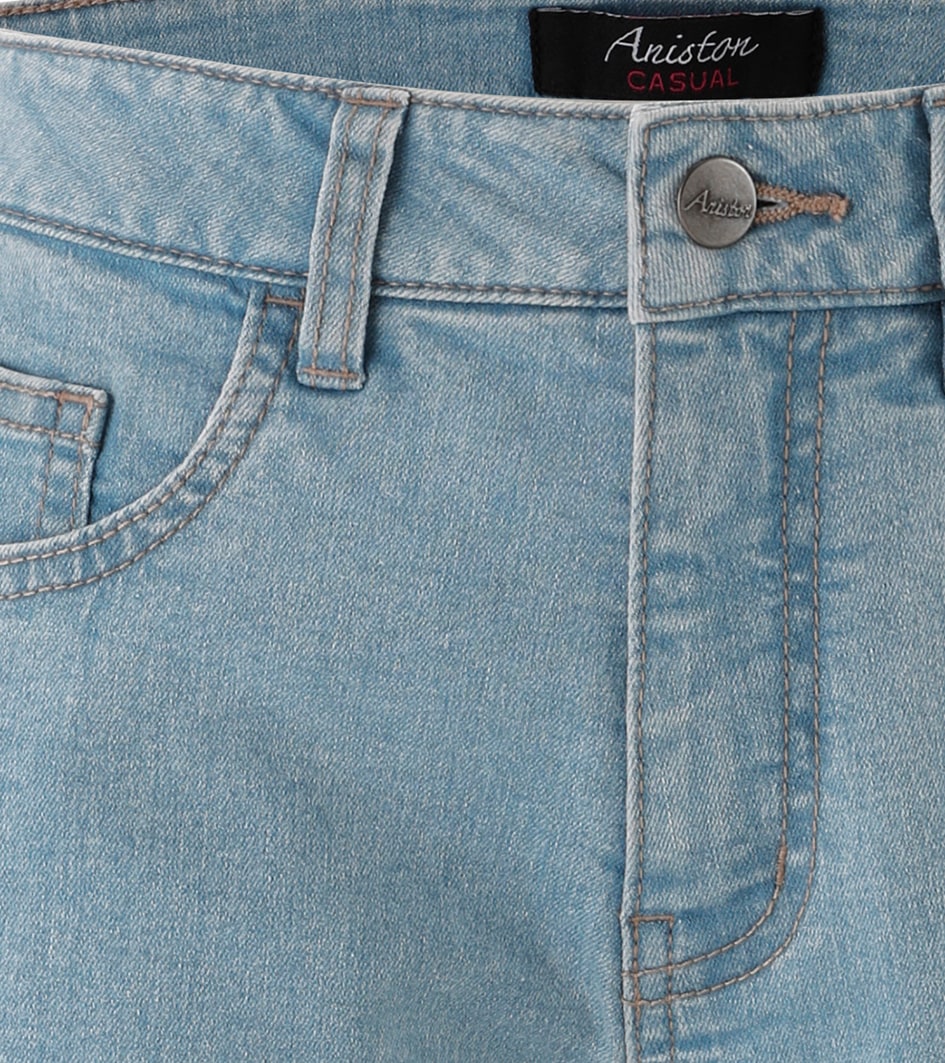 Aniston CASUAL Short  in trendiger Used-Waschung - NEUE KOLLEKTION