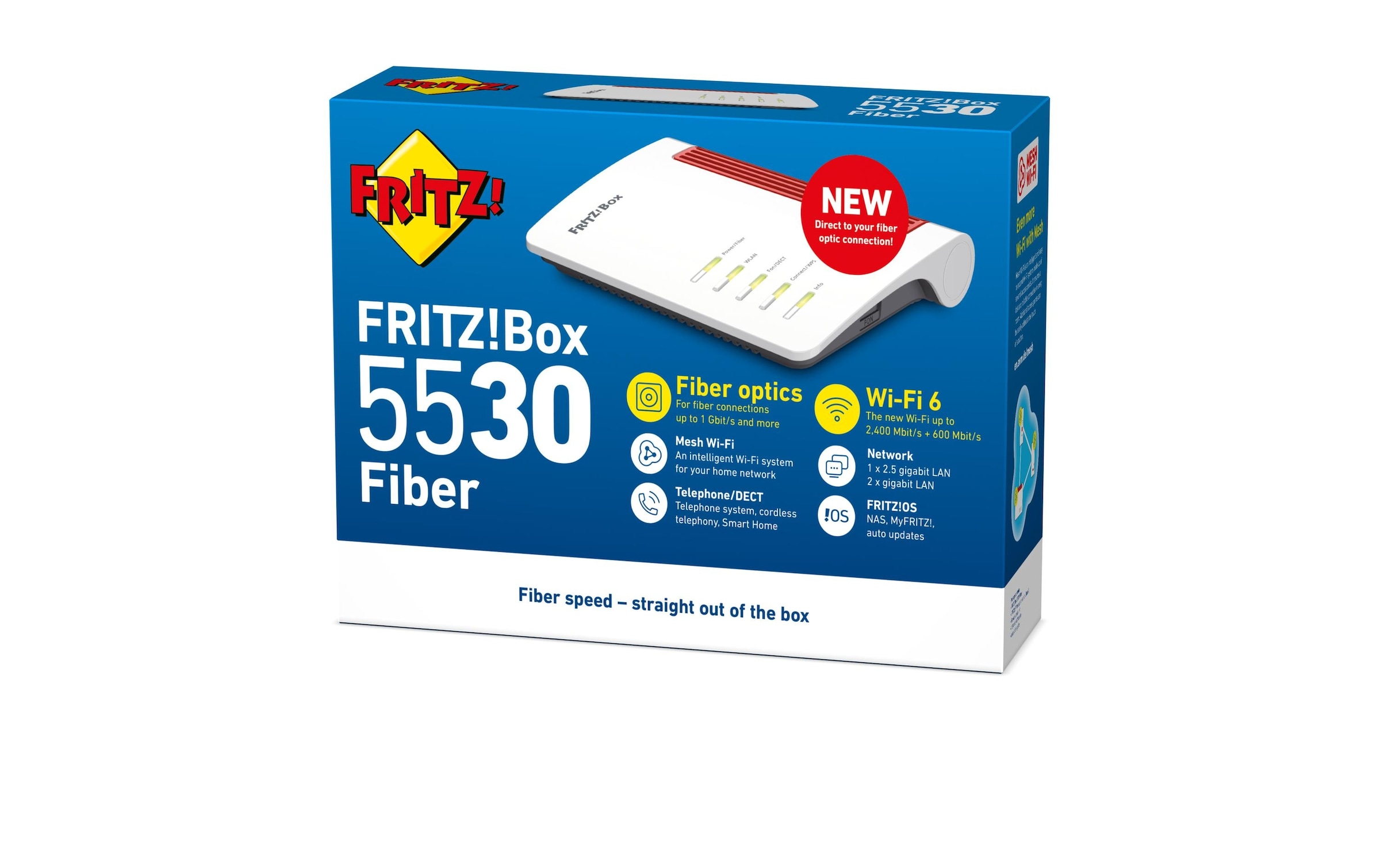   Routeur Wifi »FRITZ! FTTH-Router FRITZ!Box 5530 Fiber mit AON SFP«