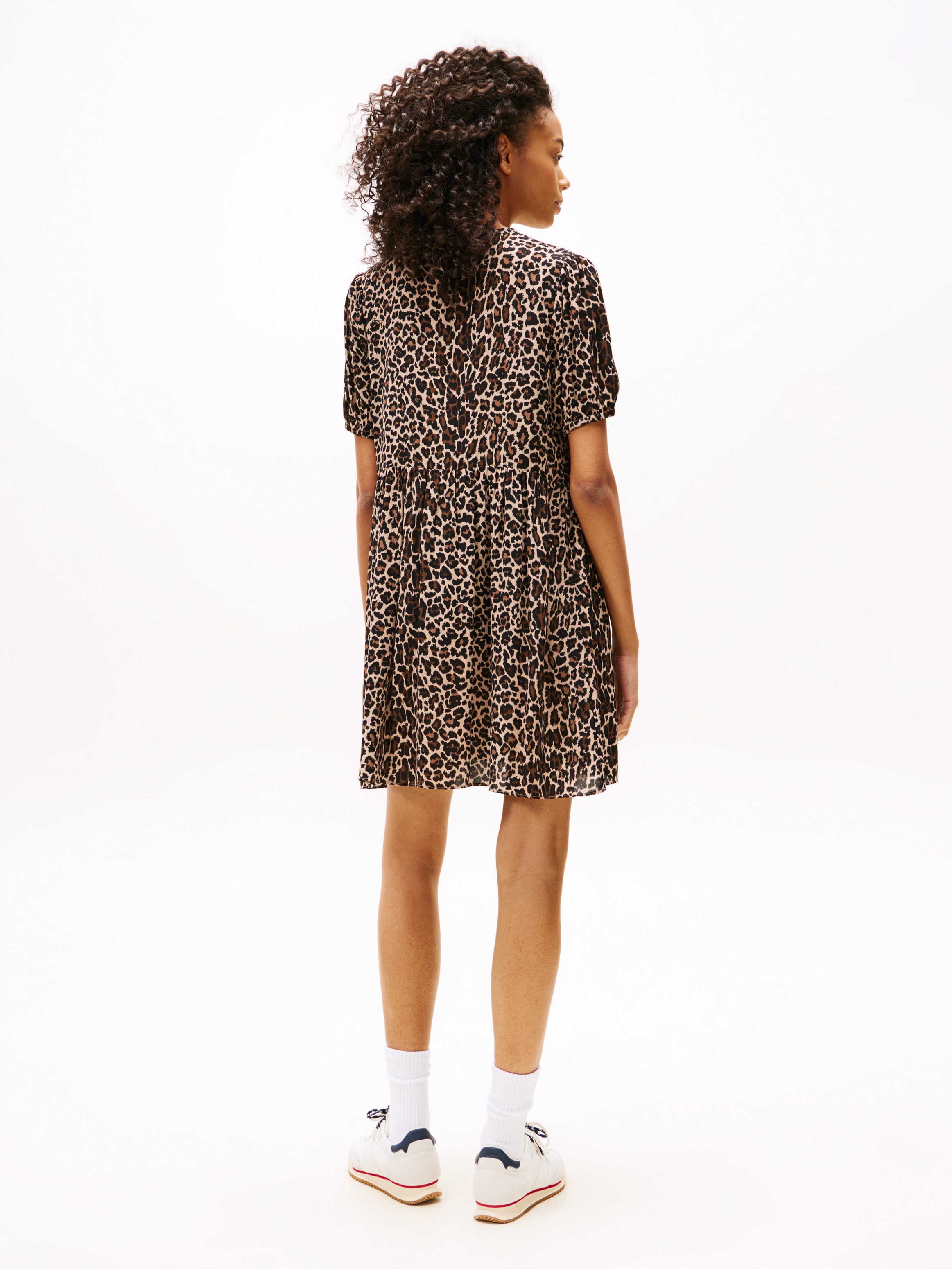 Tommy Jeans Robe en ligne A »TJW TIE DETAIL MINI DRESS«