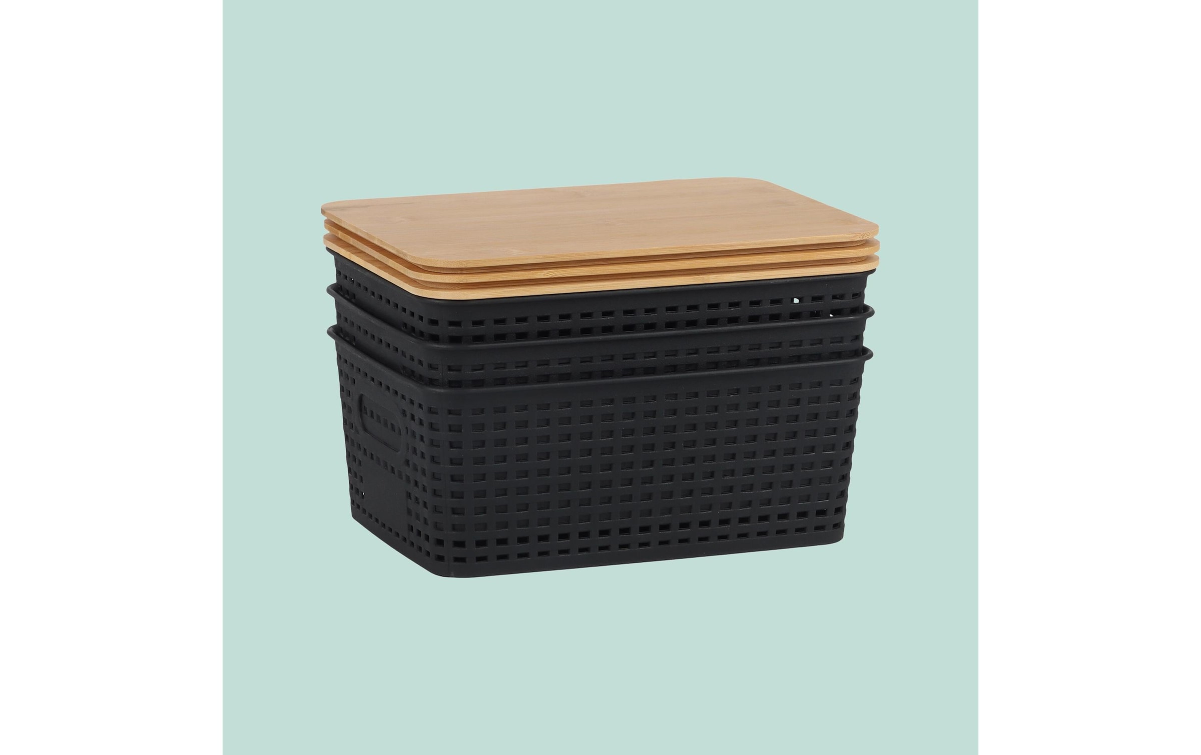 relaxdays Aufbewahrungsbox »3er Set«