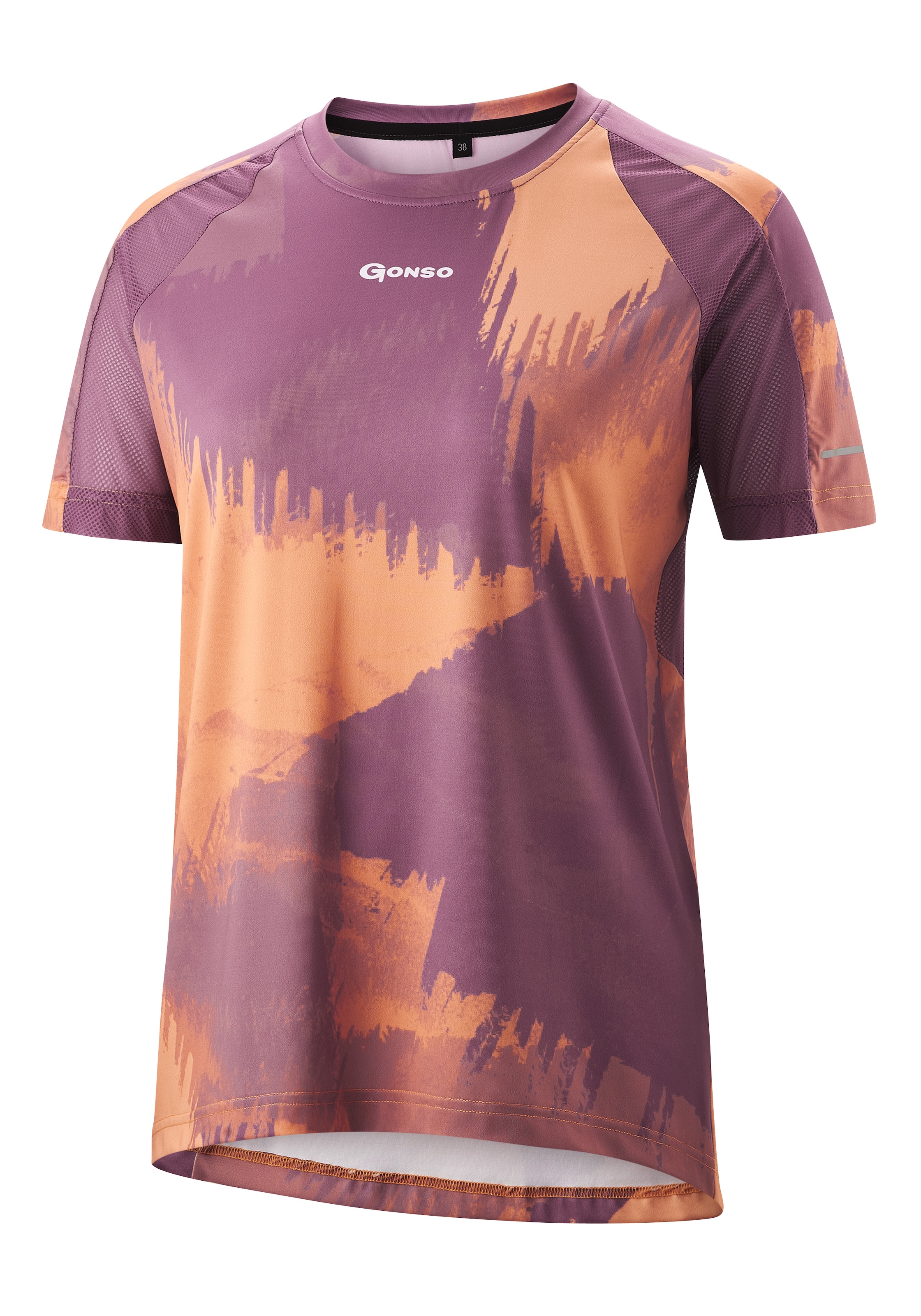 Gonso Maillot de cyclisme »VENINA« Damen MTB-Radshirt kurzarm, leichtes Fahrradtrikot, Funktionsshirt