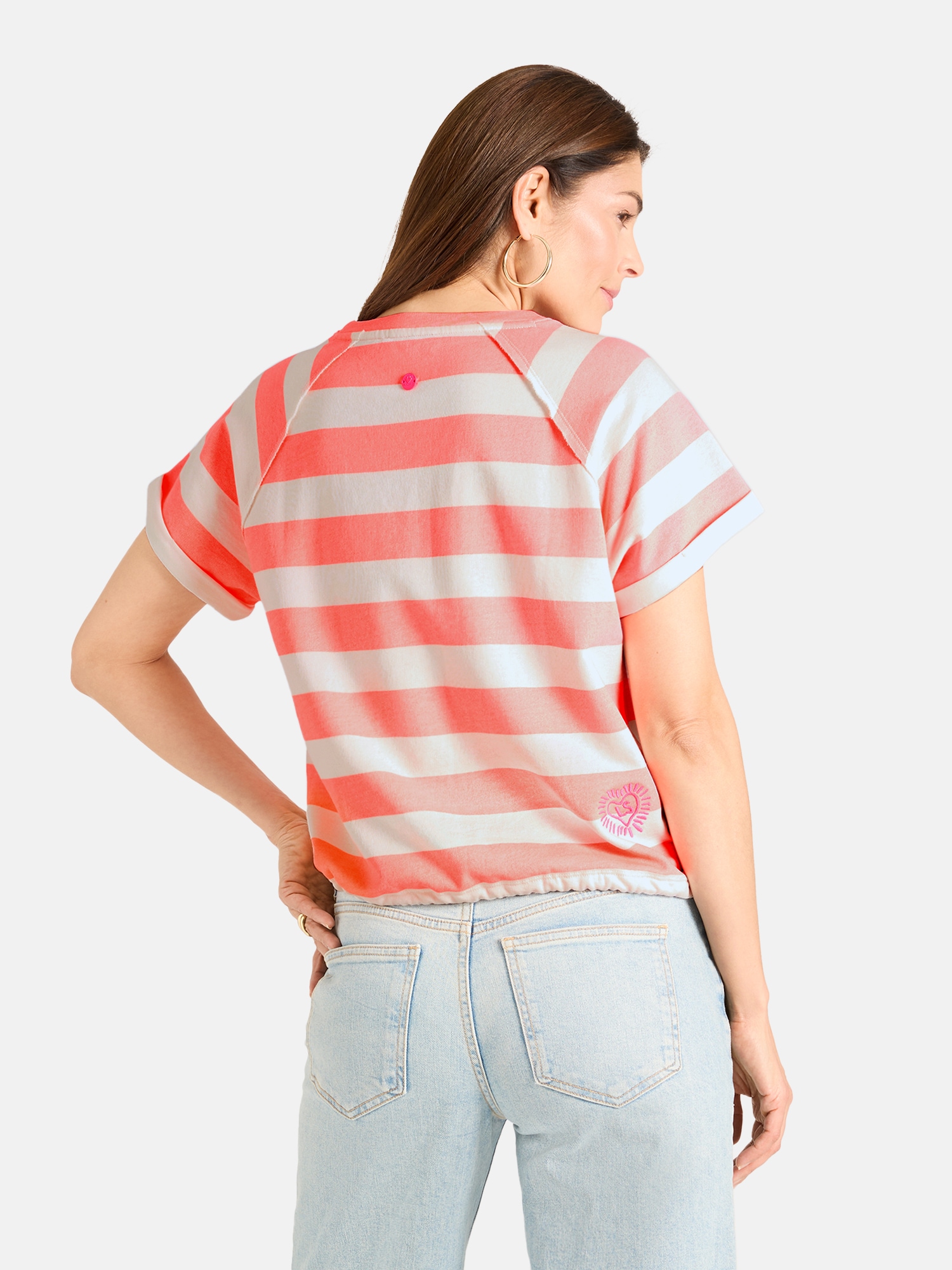 Lieblingsstück T-Shirt »SallyL« mit Bindeband im Saum