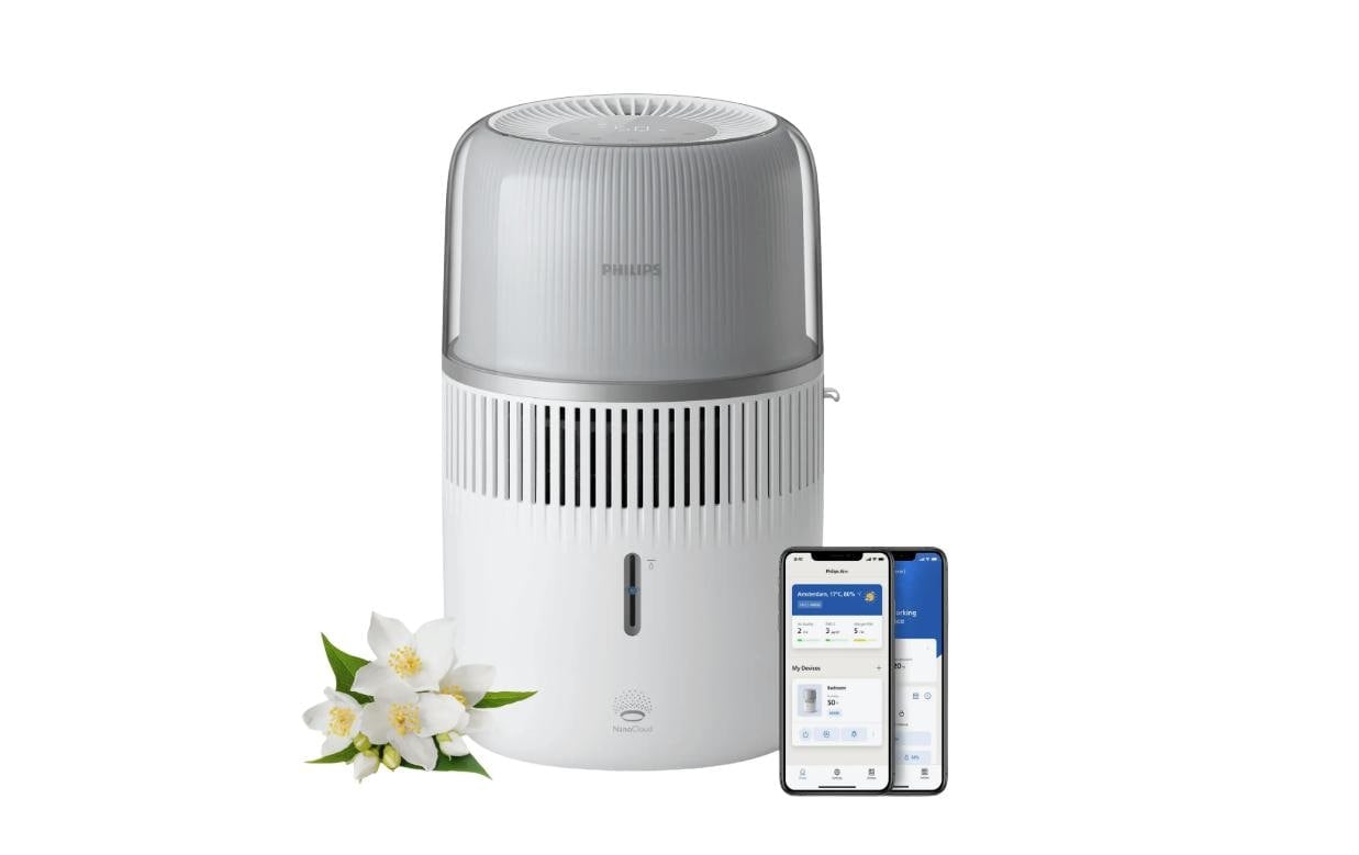 Philips Luftbefeuchter »HU5710/03 5000 Series« 4,5 l Wassertank für 56 m² Räume, mit NanoCloud Technologie
