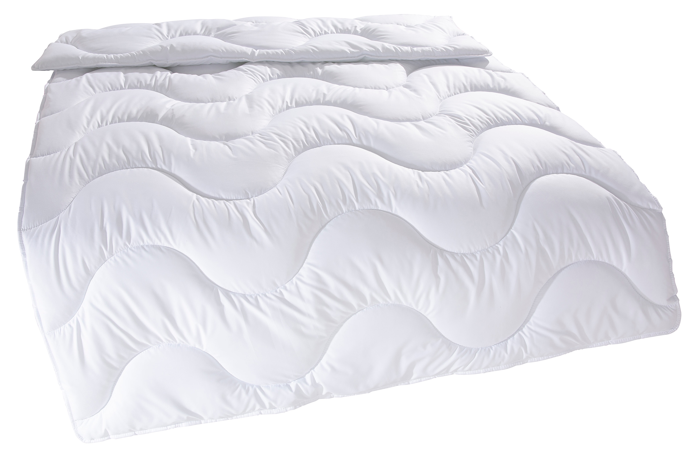 GOODproduct Microfaserbettdecke + Microfaserkissen »Mailo, Bettdecke 135x200 cm, 155x220 cm« 2-tlg., Set mit Kissen 80x80 cm, Sommer, Winter