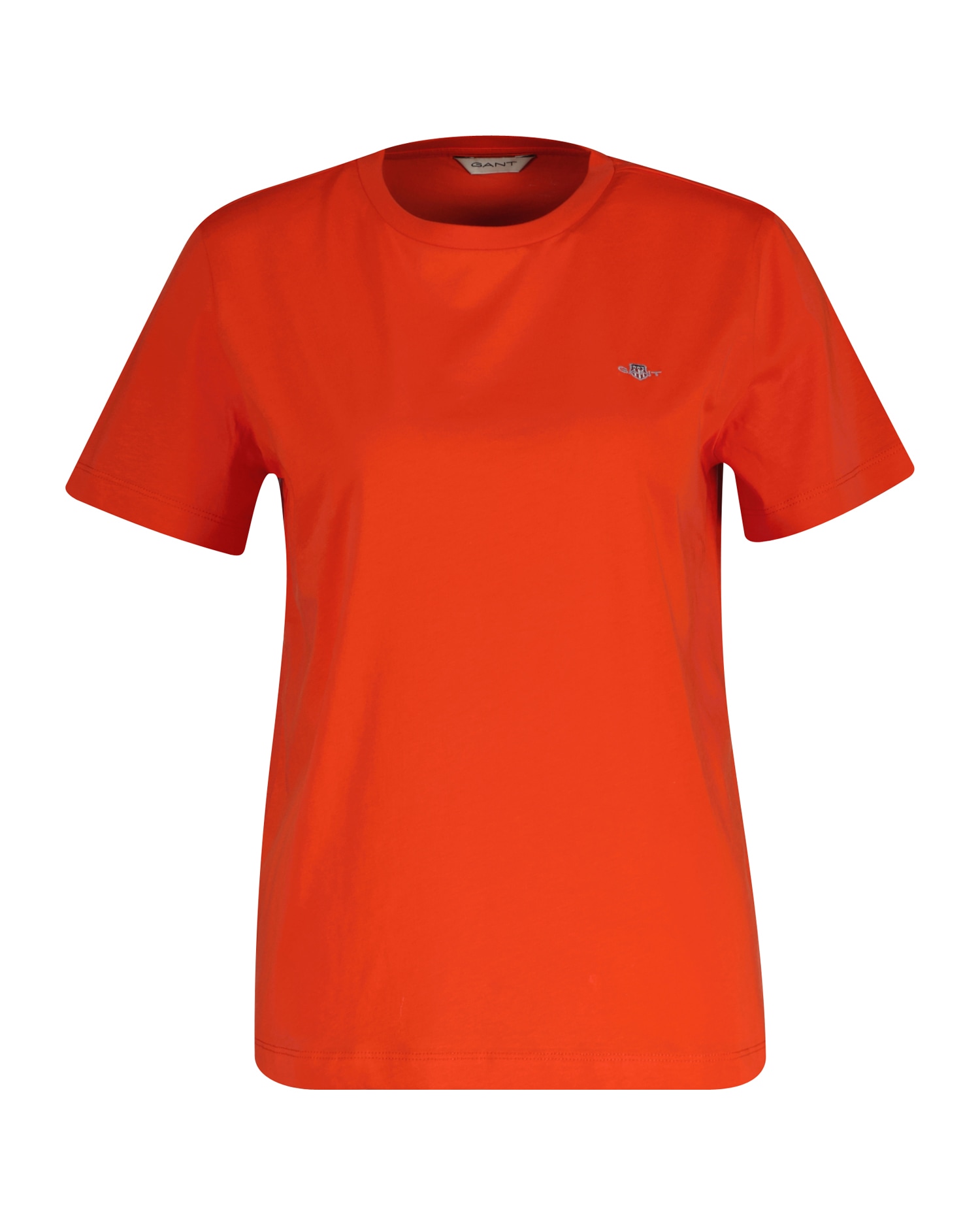 Gant T-Shirt »REG SHIELD KA T-SHIRT« mit einer kleinen aufgestickten Wappen-Grafik auf der Brust