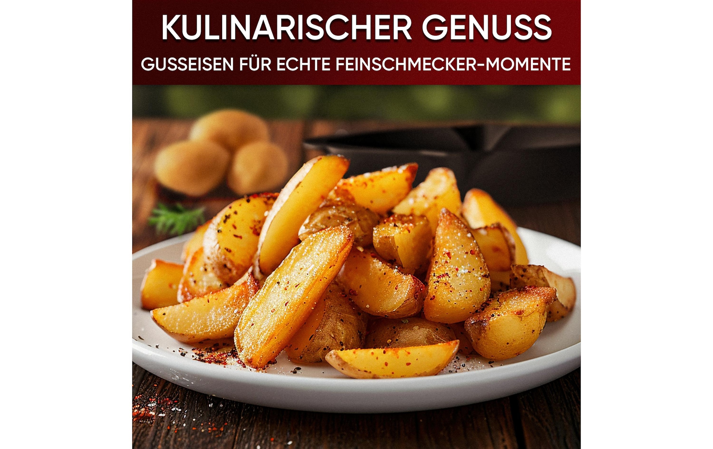   Bratpfanne »Gusskoenig Mini 6er Set« Gusseisen;Gas;Glaskeramik-Kochfeld;Induktion 6 Stk. tlg.