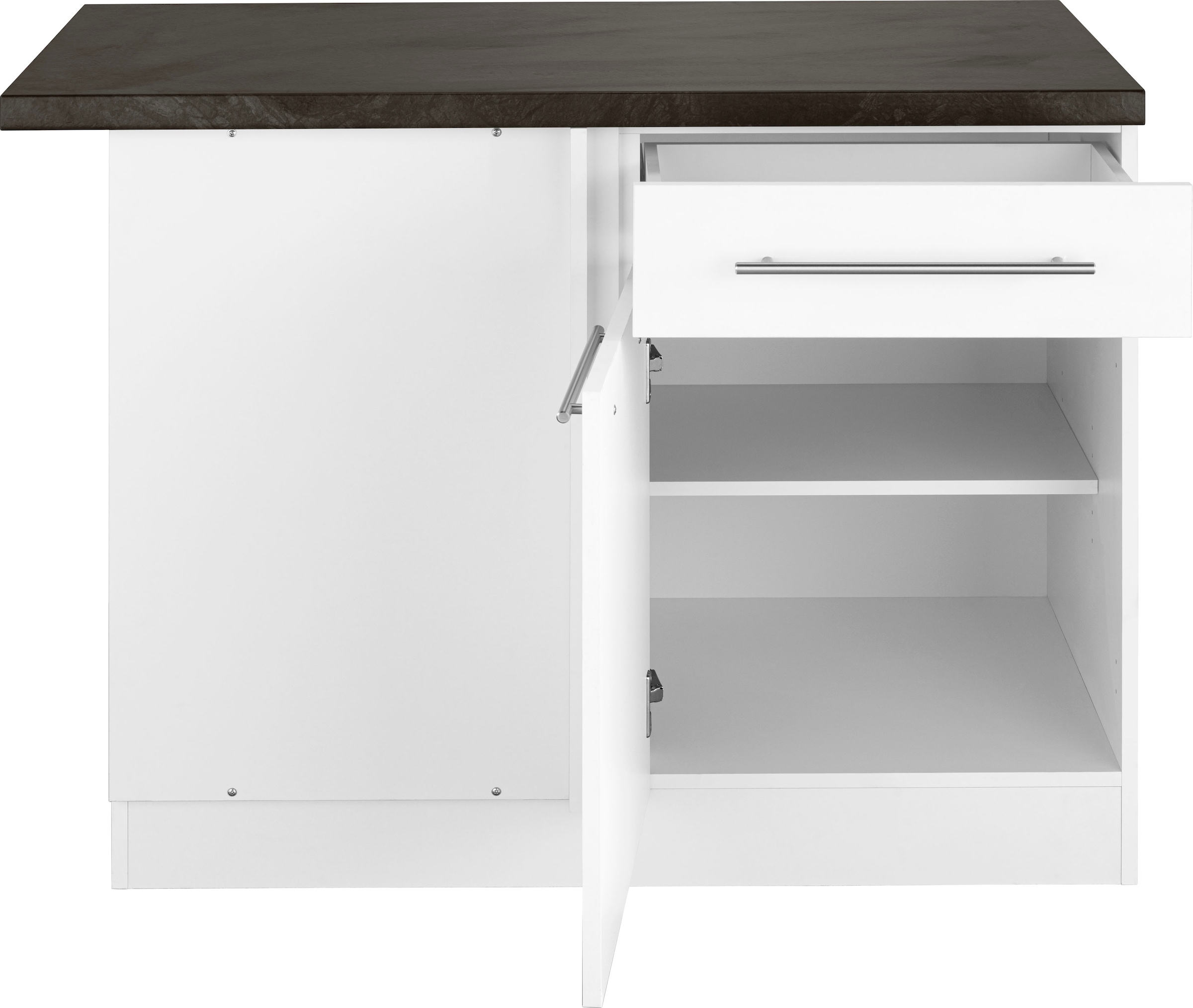 wiho Küchen Meuble bas d'angle »Unna« 110 cm breit
