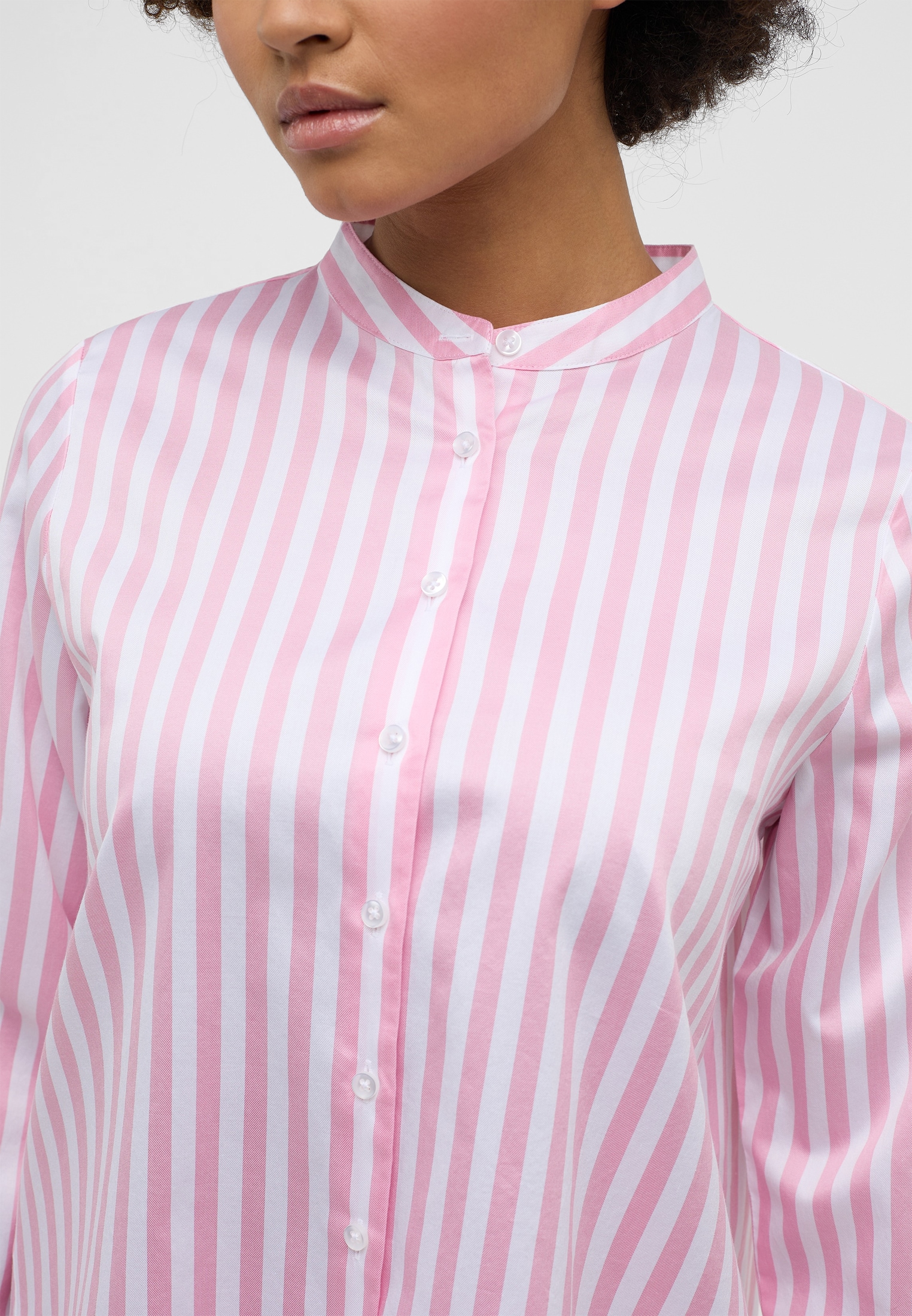 Eterna Blouse chemise »LOOSE FIT« EASY IRON (bügelleicht)