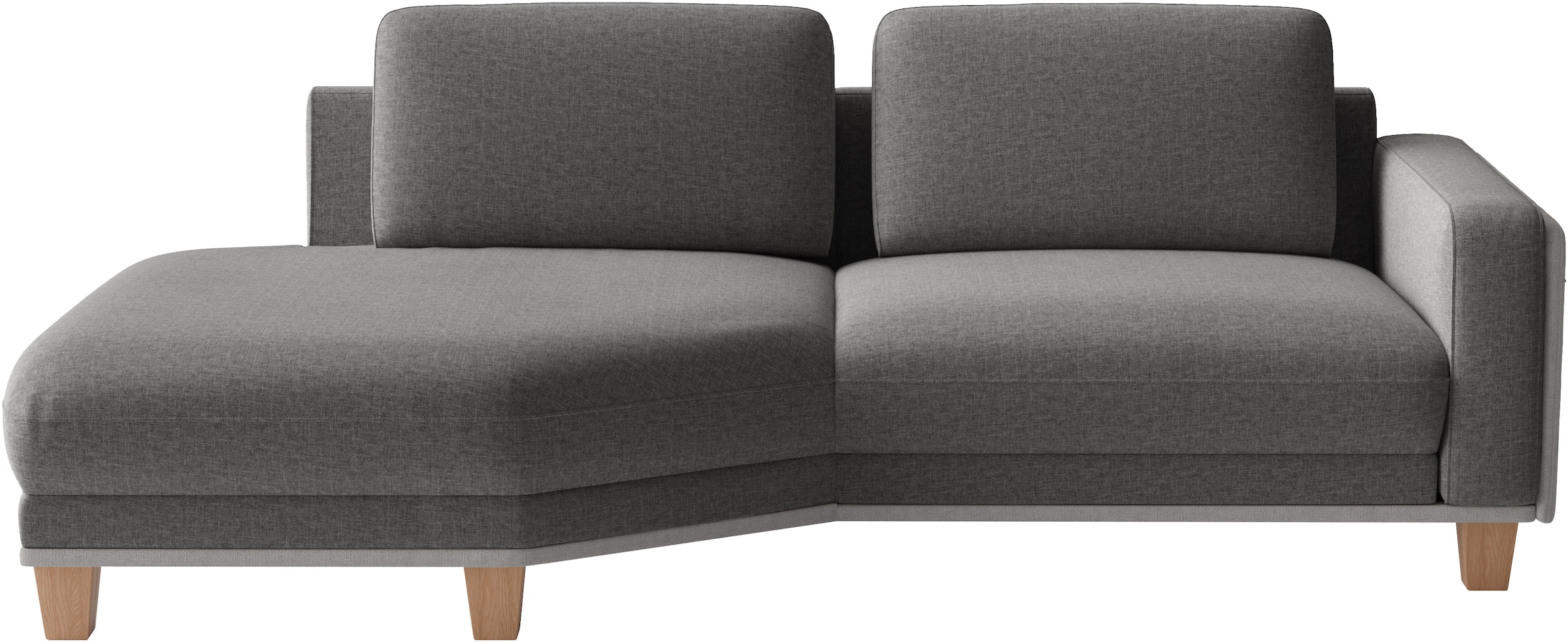 sit&more Ecksofa »Concept« Modernes Sofa in drei Fussfarben zur Auswahl
