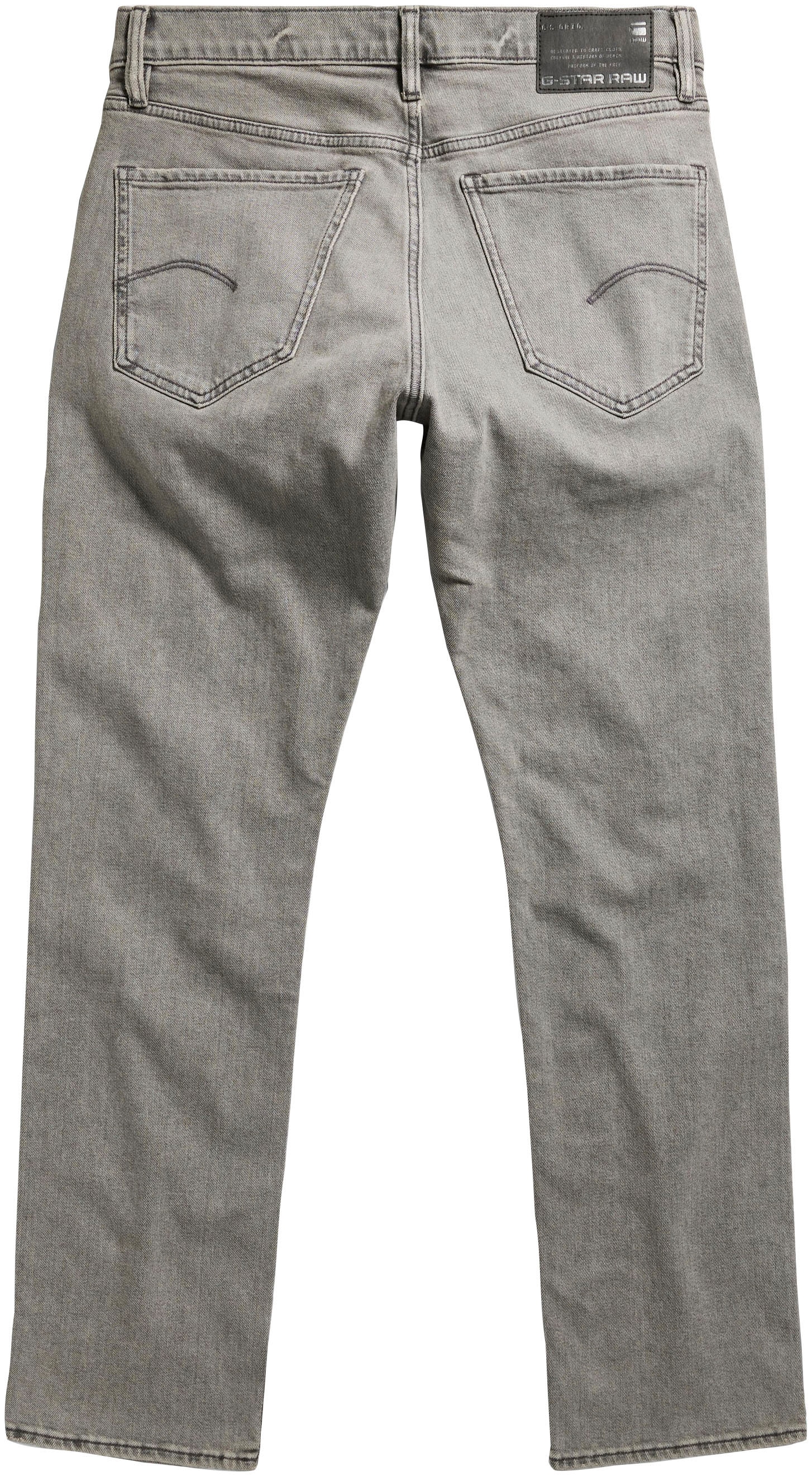 G-STAR Straight-Jeans »Mosa Straight« mit hellen Nähten