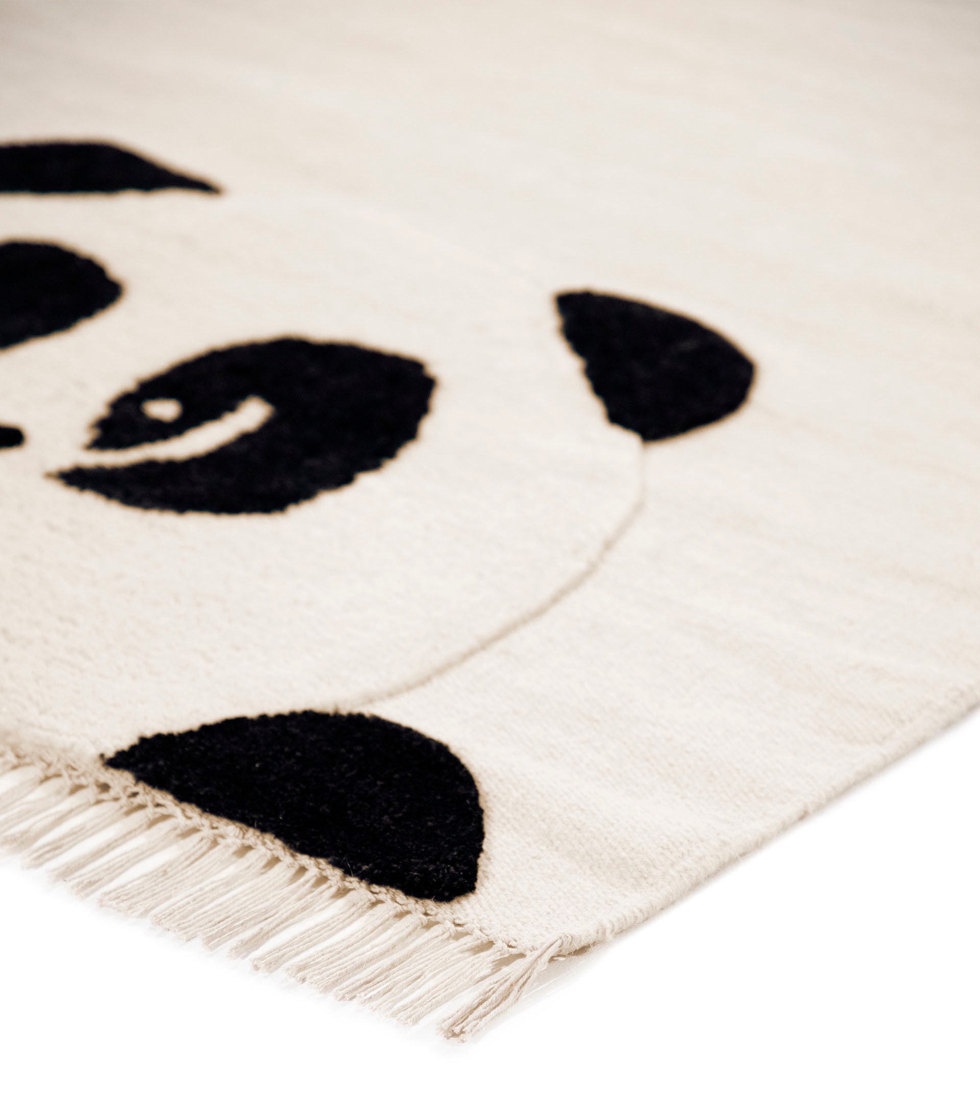 carpetfine Tapis pour enfants »Panda« Rectangulaire 0,6 mm Höhe