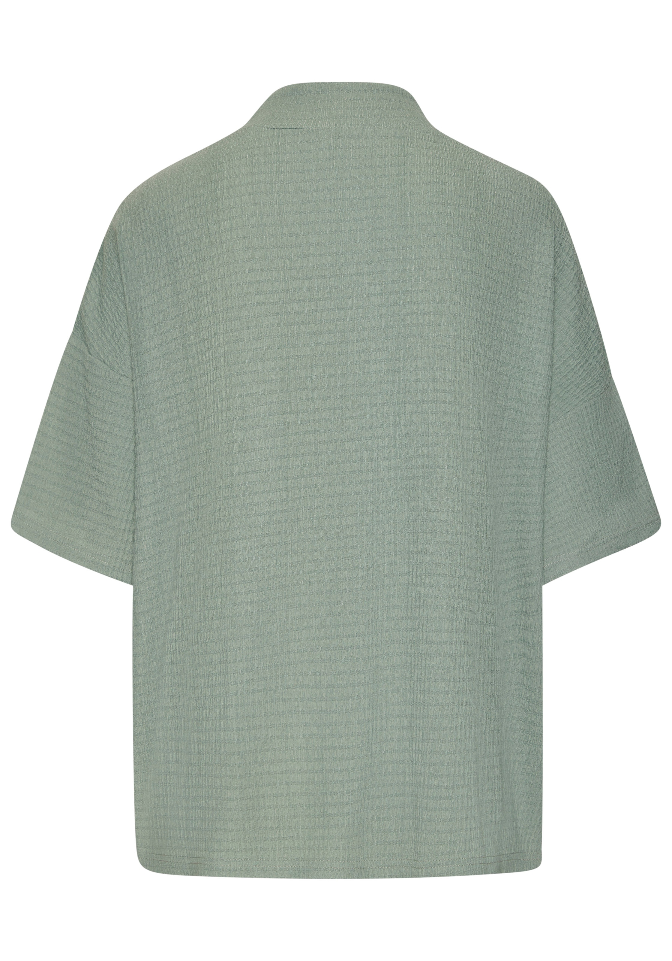 LASCANA T-shirt à manches courtes »mit Stehkragen« 2er-Pack,  aus bügelfreier Crêpe-Qualität