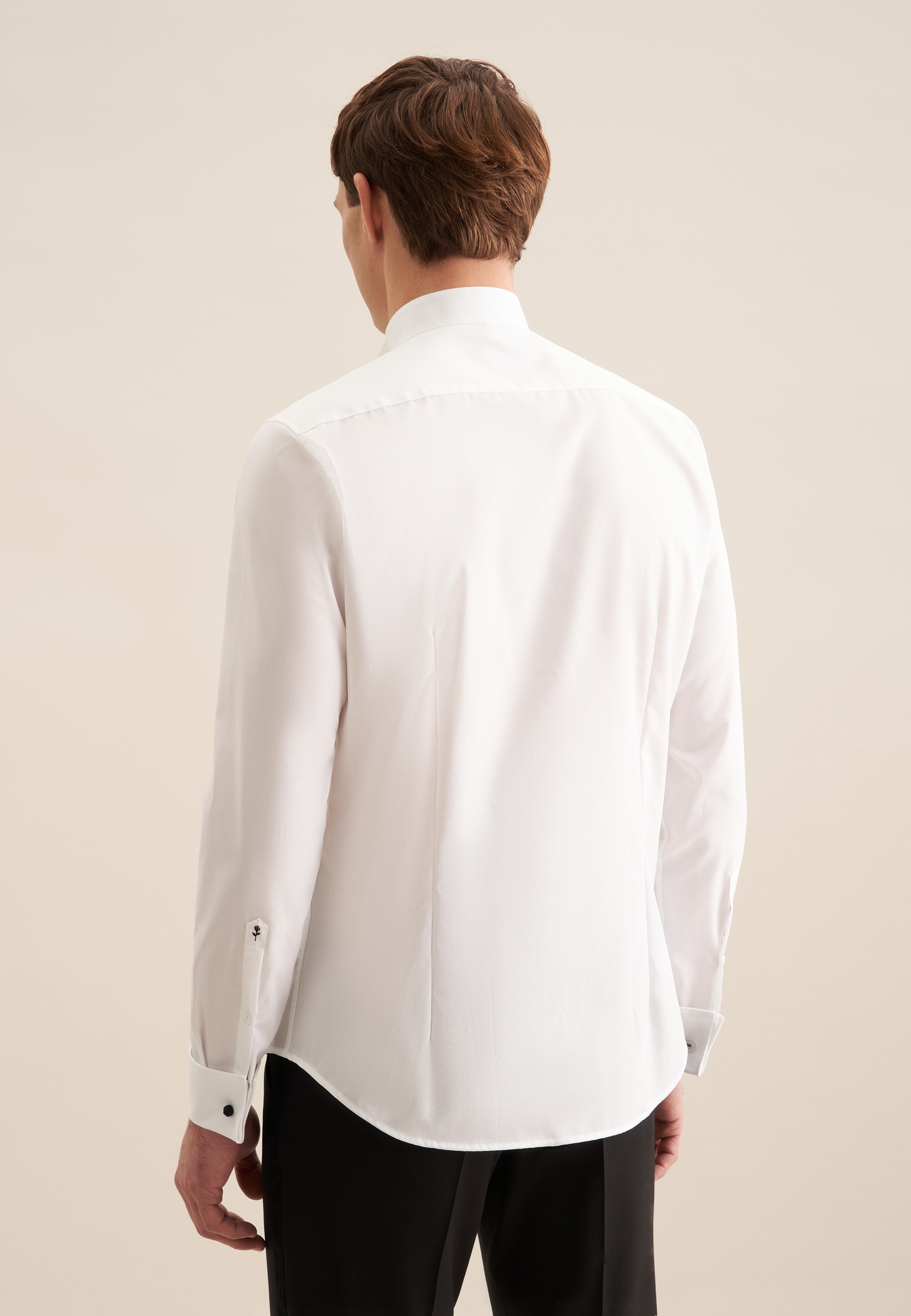 seidensticker Chemise de smoking »Schwarze Rose« Gala Uni