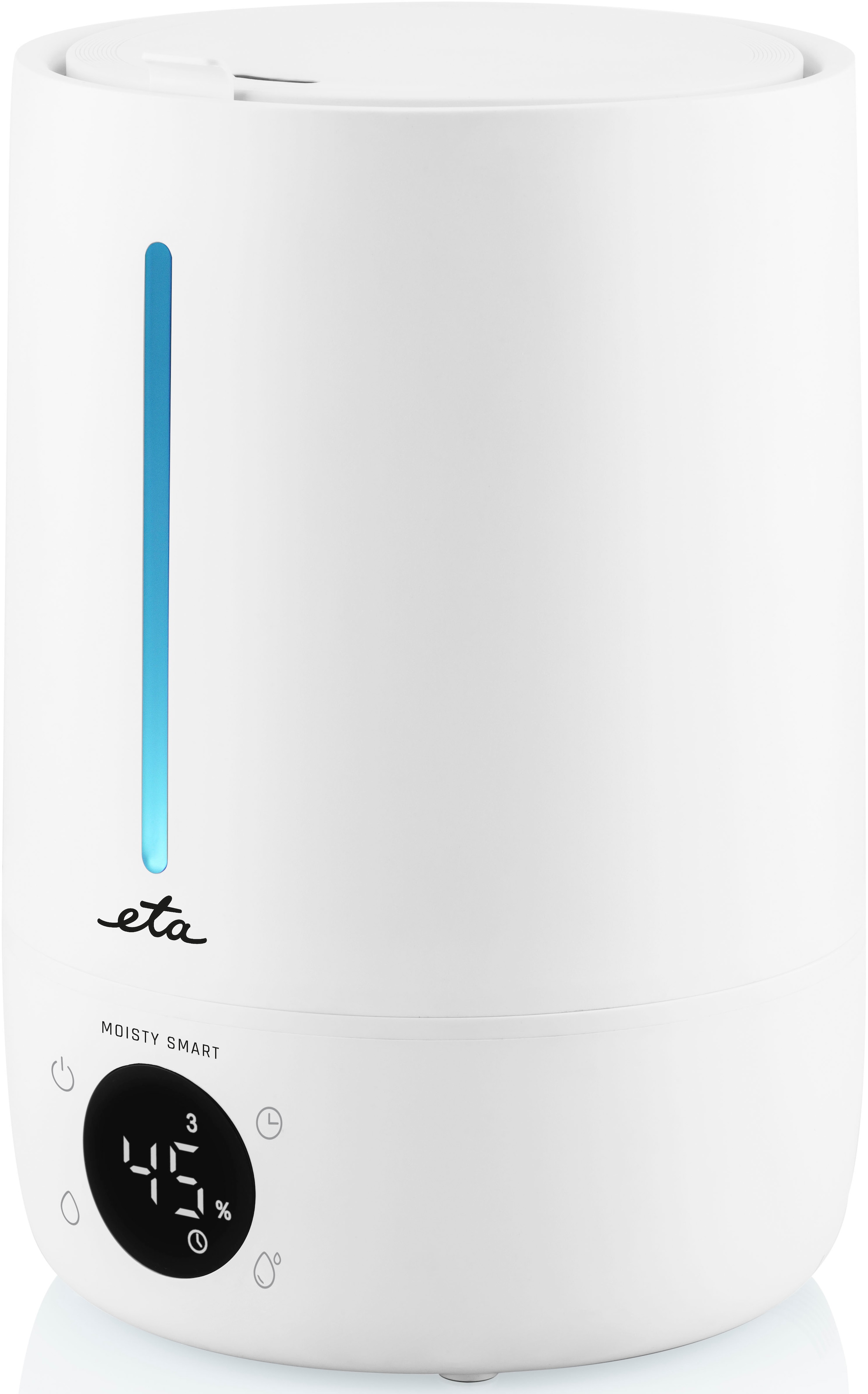 eta Humidificateur d'air »Moisty Smart« 5 l Wassertank Ultraschall-Sprühtechnologie, 12 Std. Betrieb, Smart App, LED-Display