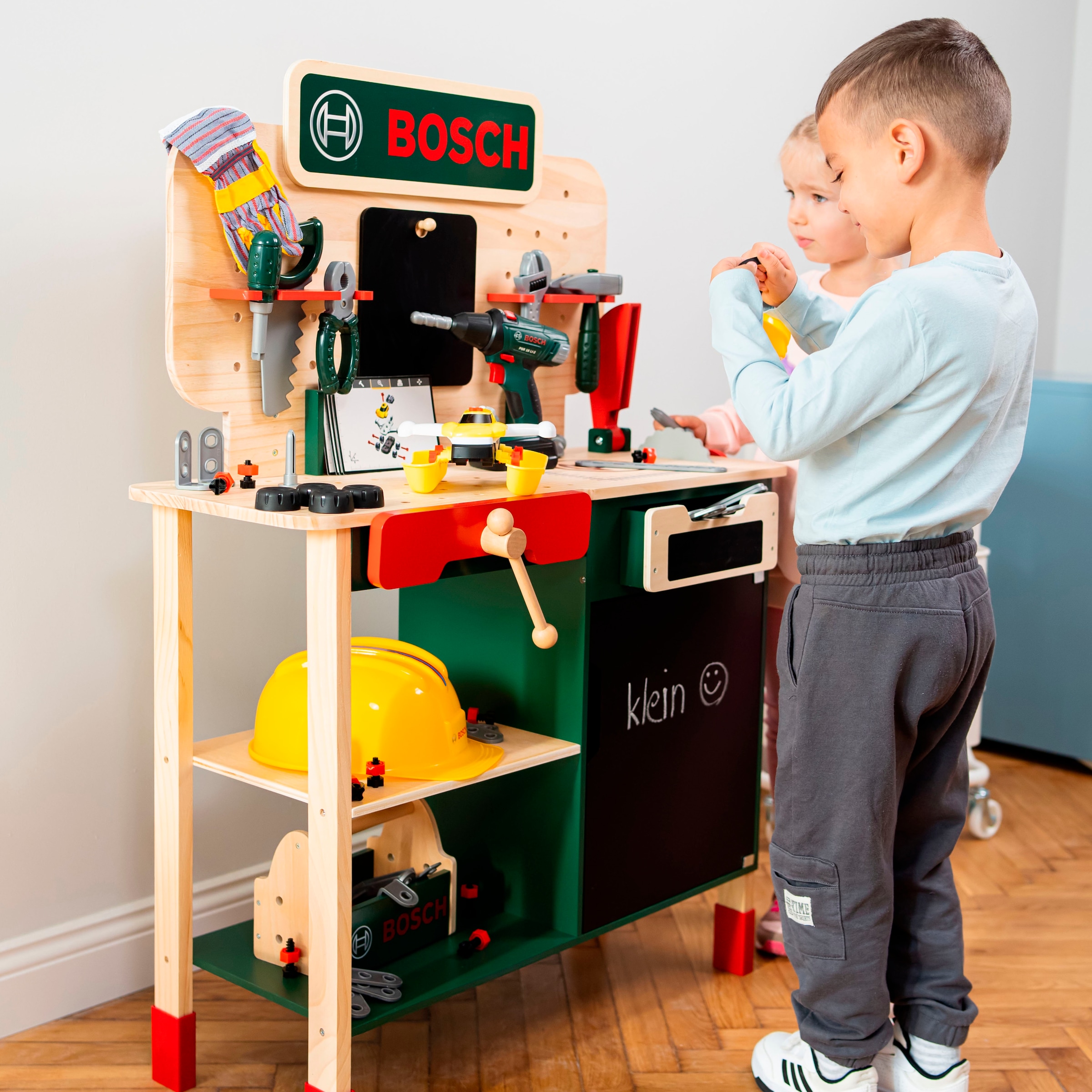 Klein Établi de jeu »BOSCH Holzwerkbank« mit Sound