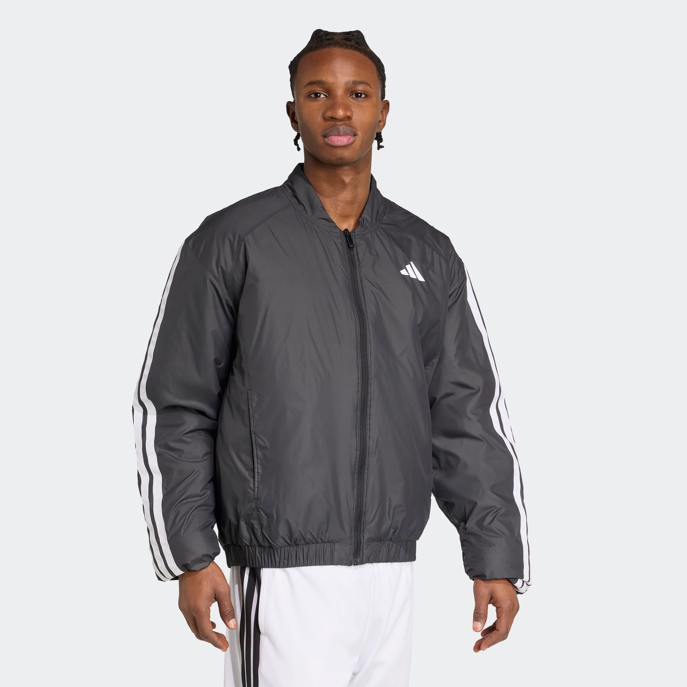 adidas Sportswear Bomberjacke »ESS 3S INS BOMB« ohne Kapuze