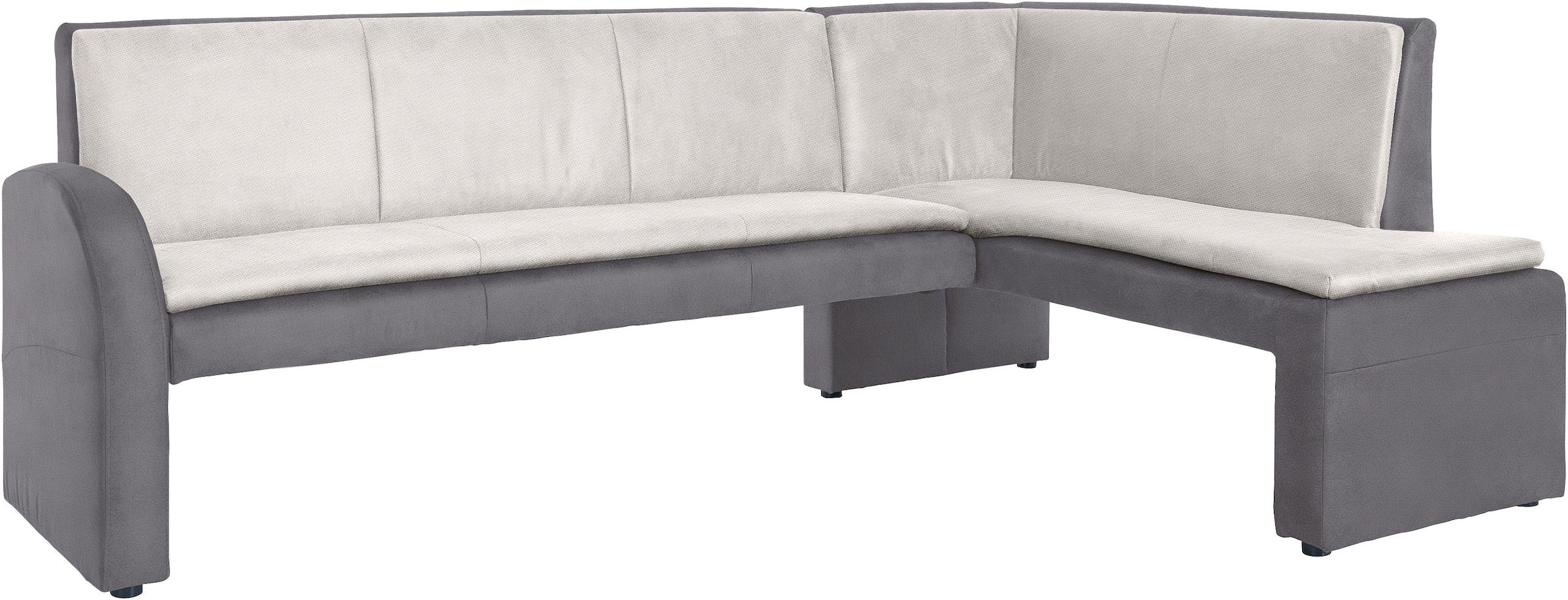 exxpo - sofa fashion Banc d'angle »Cortado, elegant und modern mit hohem Sitzkomfort« hohe Bodenfreiheit, schöne Detailverarbeitung, wahlweise Lederbezug