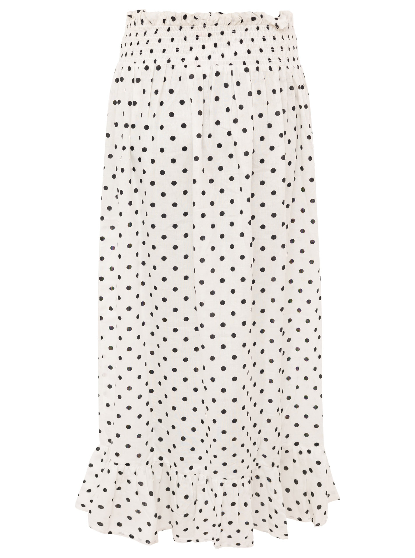 Zwillingsherz Maxikleid »"Classic Dots"« knöchellang, breite Träger, mit Punkten, elastisches Oberteil