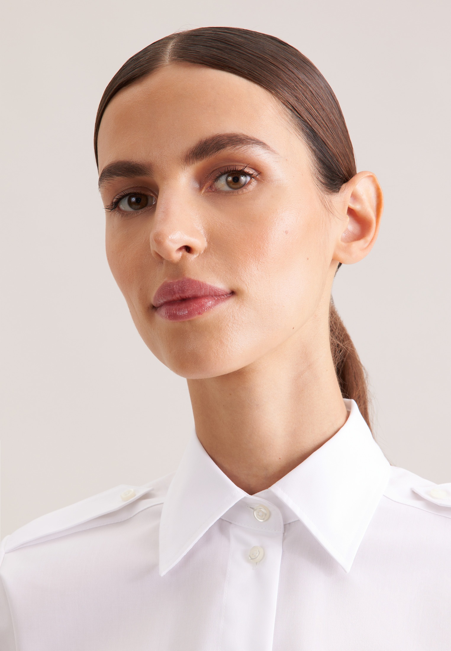 seidensticker Blouse à manches courtes 1/2 Uni