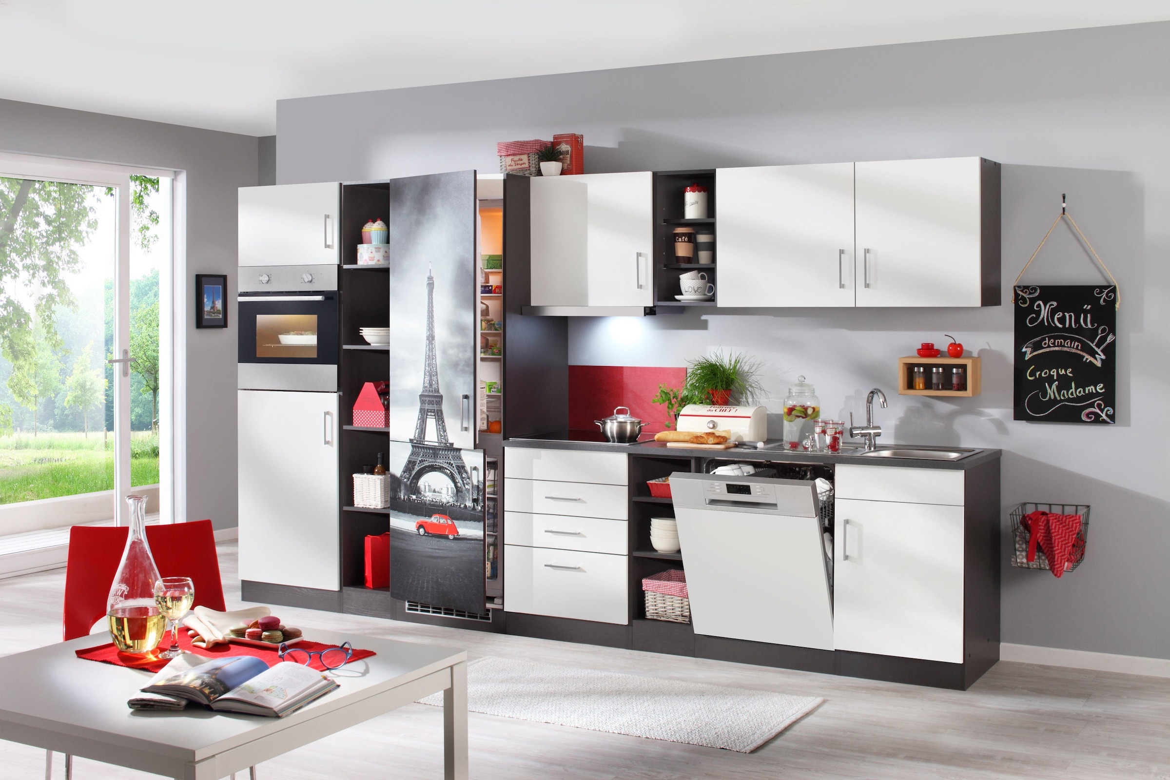 KOCHSTATION Armoire suspendue »KS-Paris« largeur 60 cm