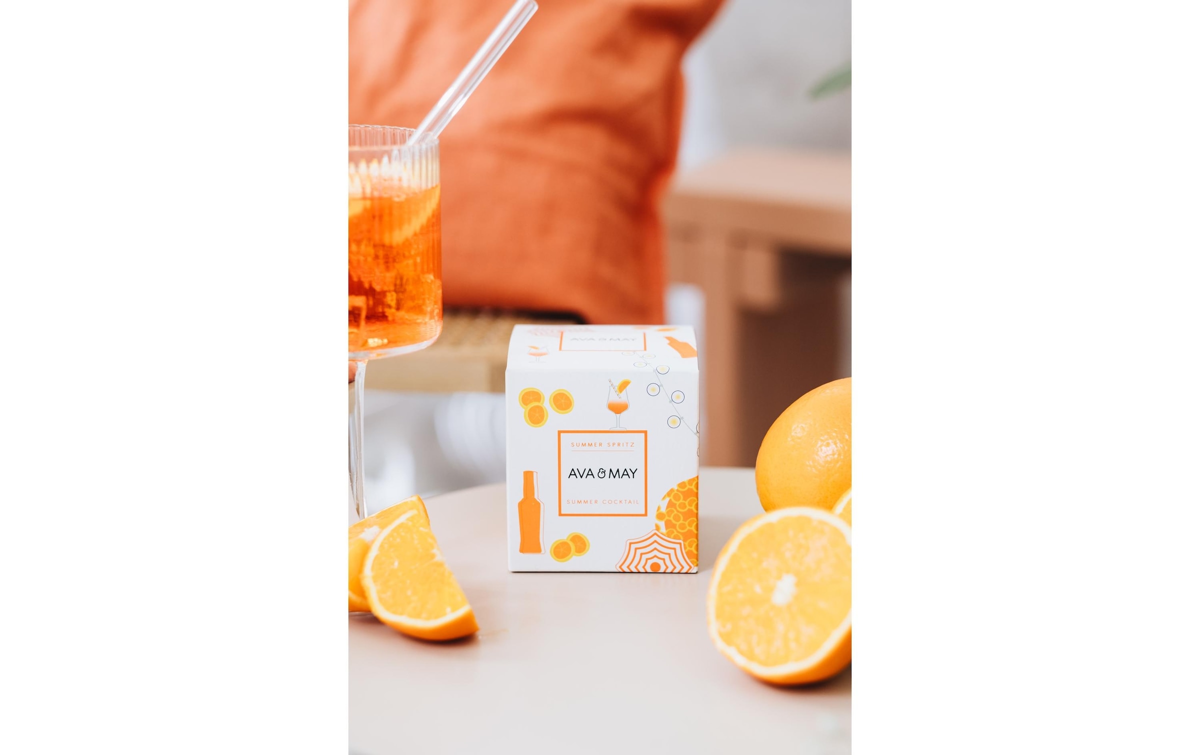 AVA & MAY Duftkerze »Summer Spritz 200 g«