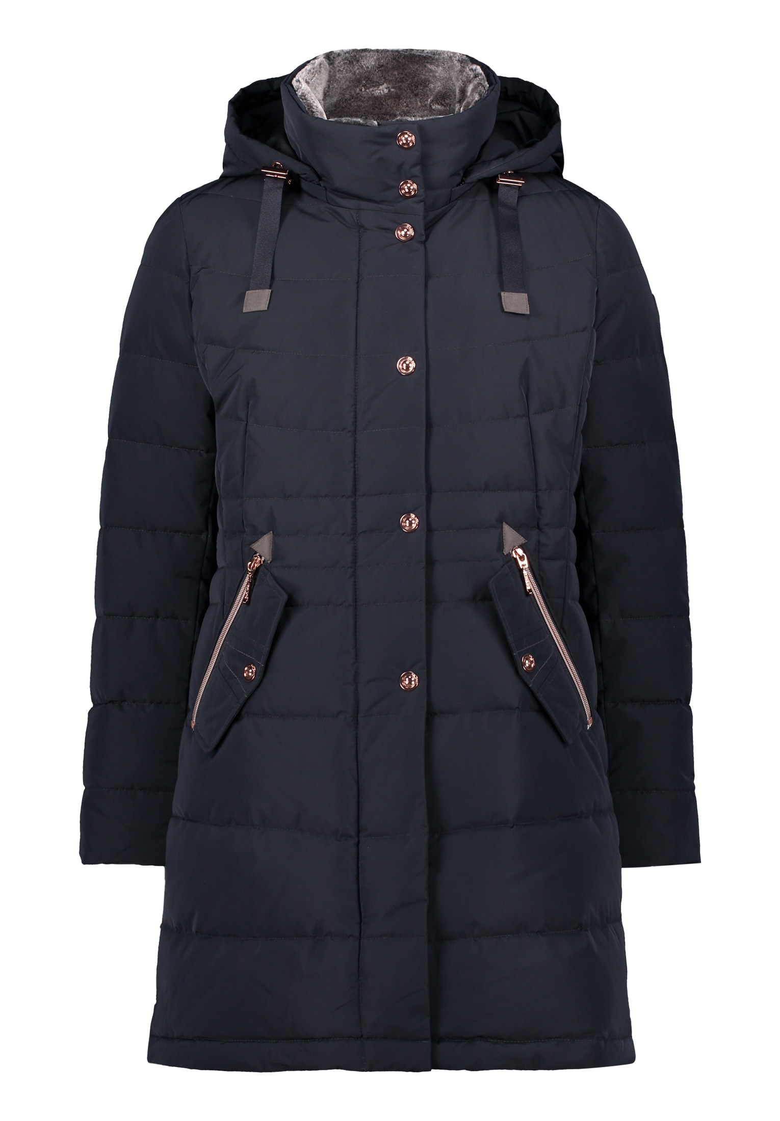 Gil Bret Steppjacke mit Kapuze mit abnehmbarer Kapuze